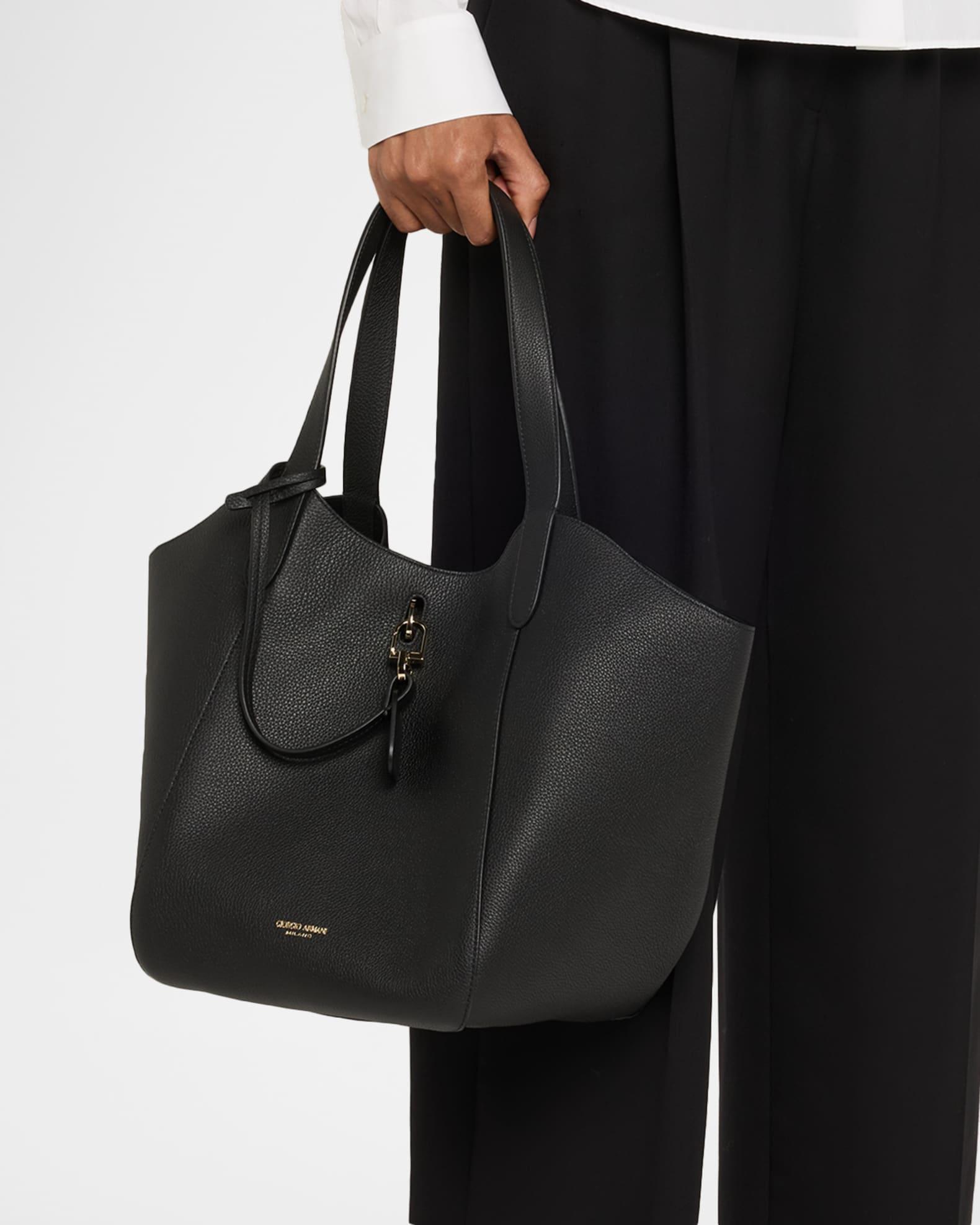 Medium Pebble Leather Tote Bag Product Image