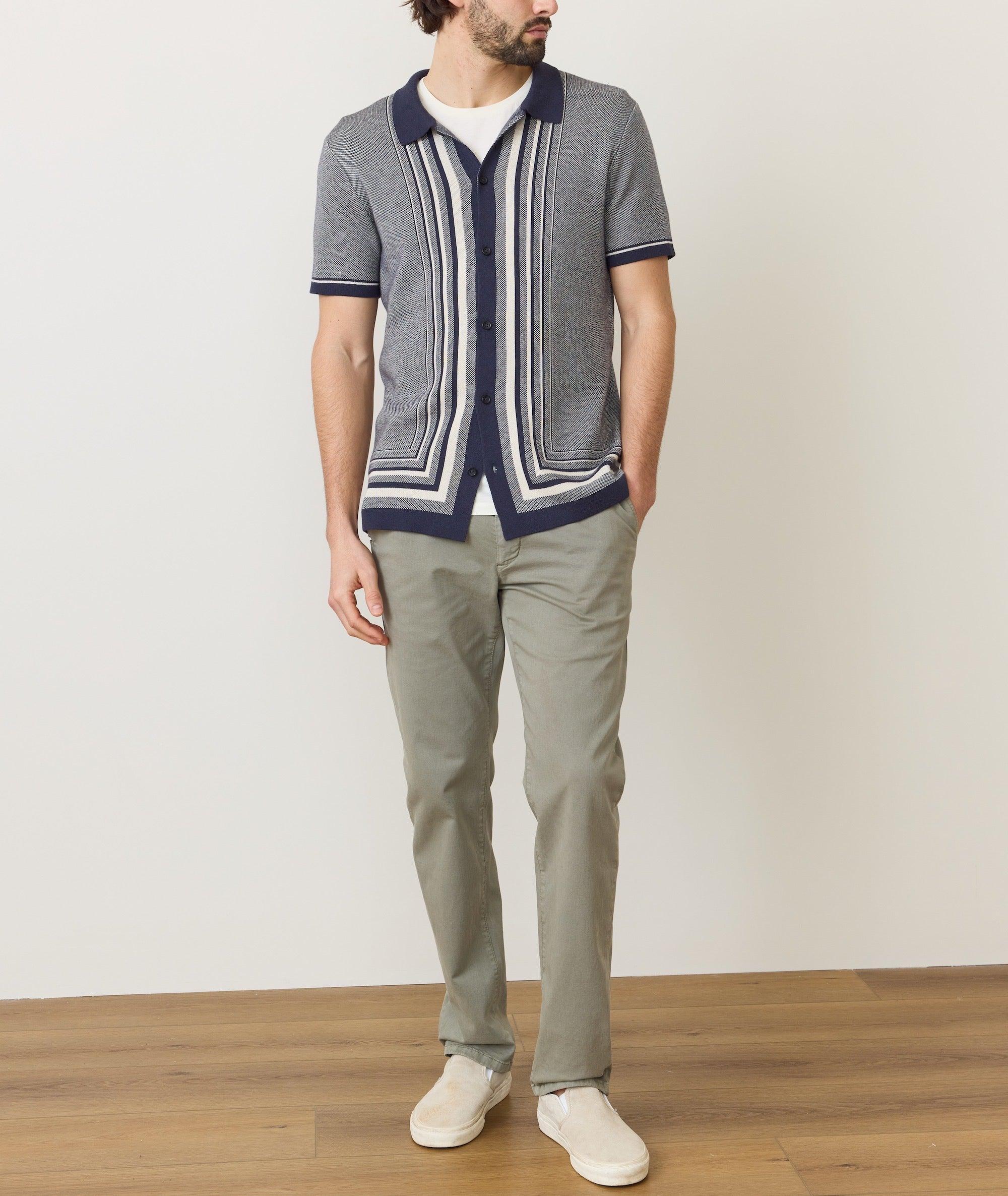 Ethan Sweater Button-Down Product Image