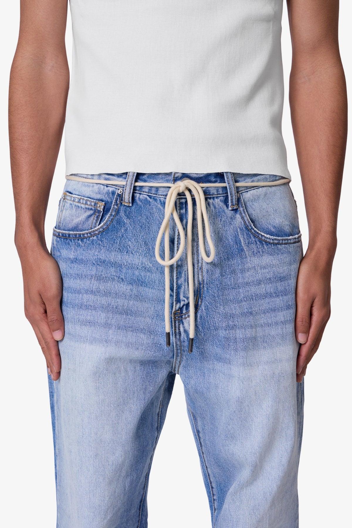 Shoe Lace Belt - Off White Product Image
