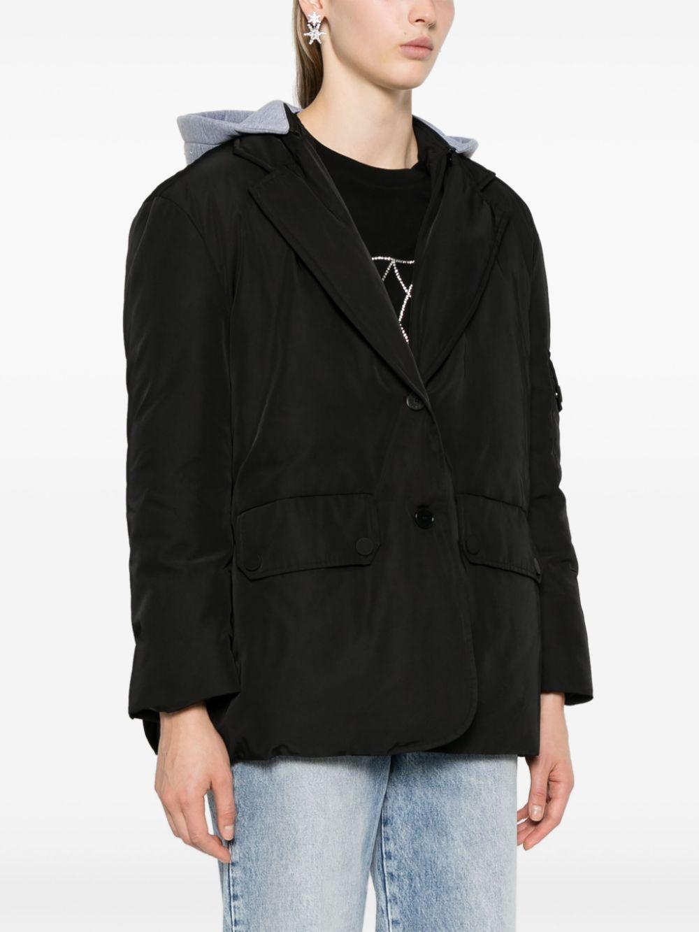 hooded puffer jacket Product Image