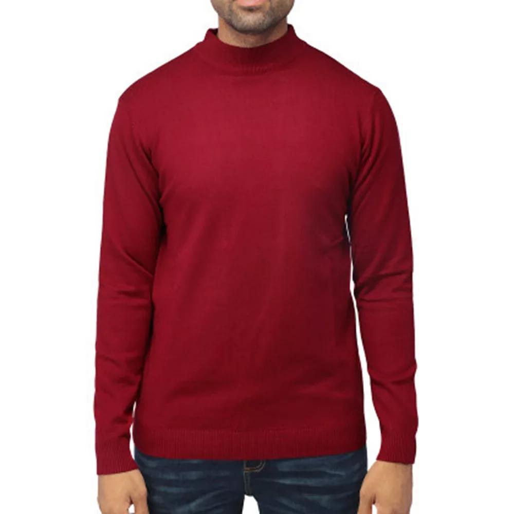 Men's Xray Regular-Fit Mockneck Sweater, Size: 3XL, Brown Product Image
