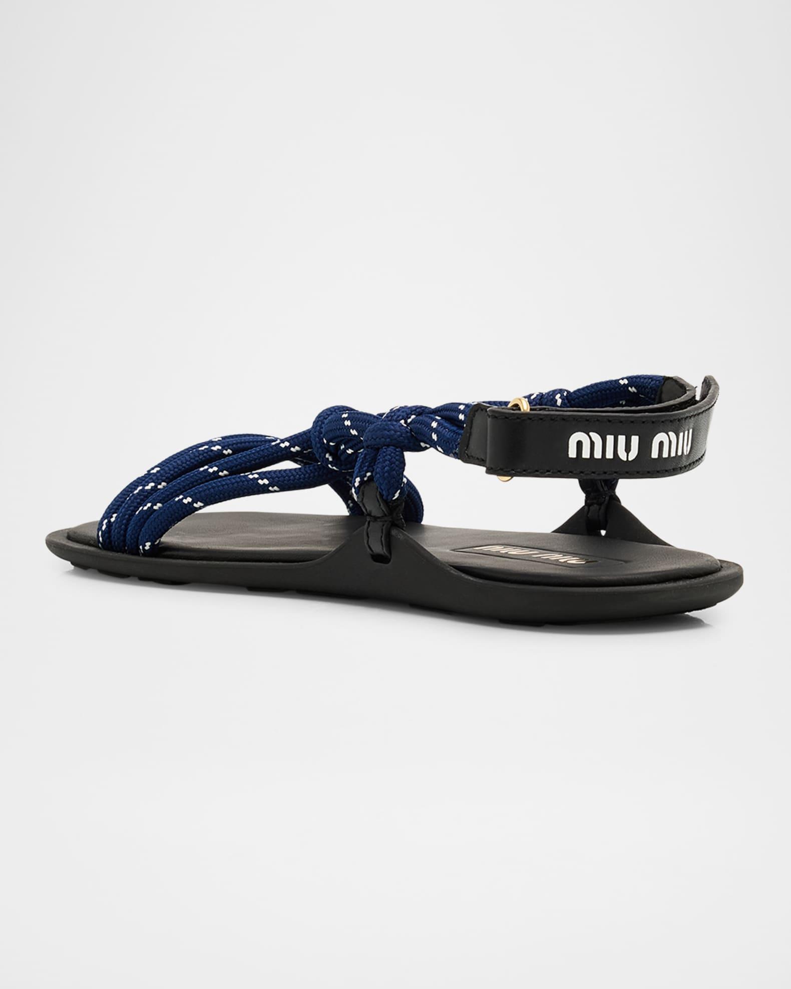 Nastro Cross Rope Grip-Strap Sandals Product Image