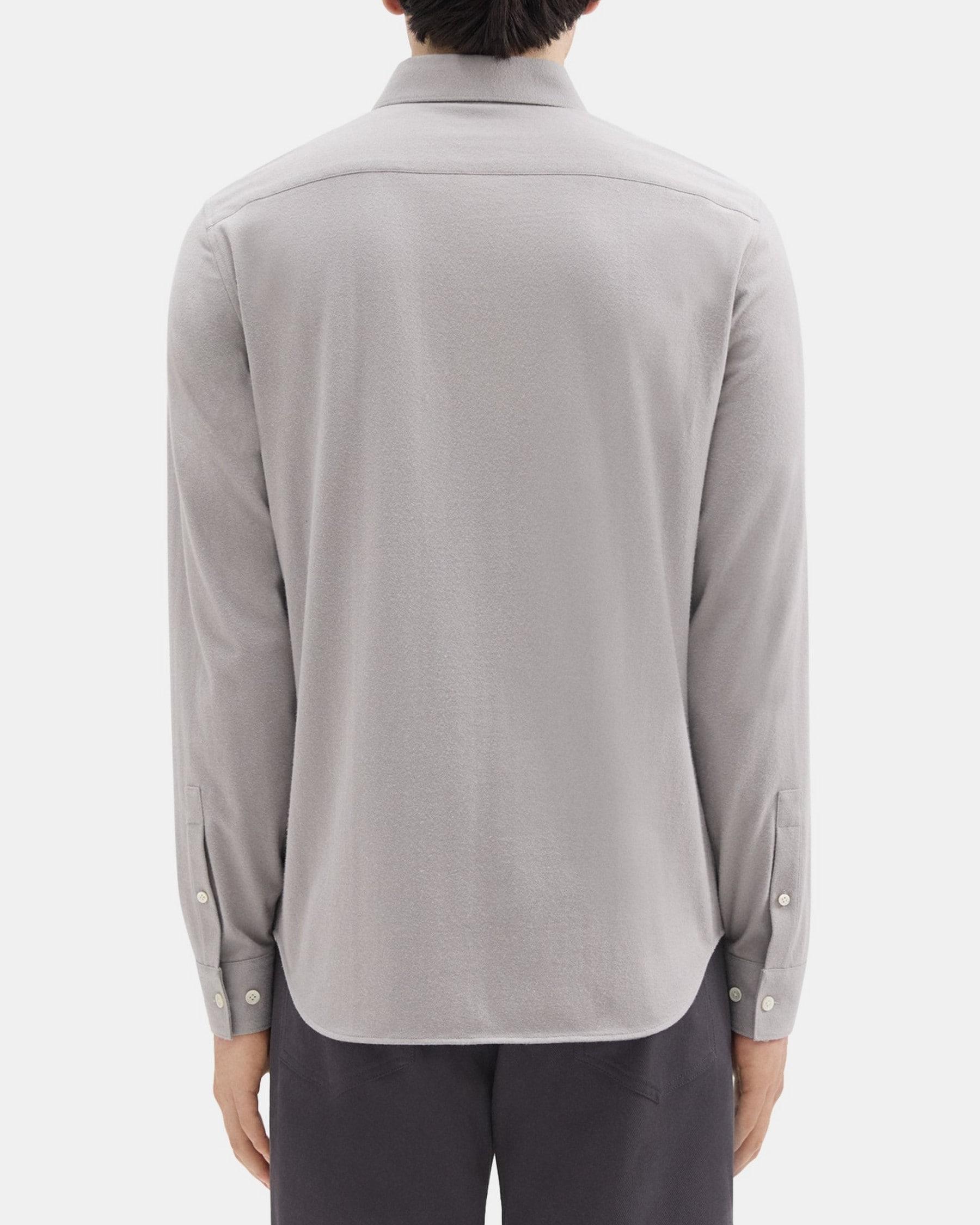 Standard-Fit Shirt in Cotton Flannel Product Image