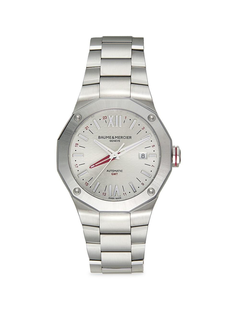 Mens Riviera Stainless Steel Bracelet Watch Product Image