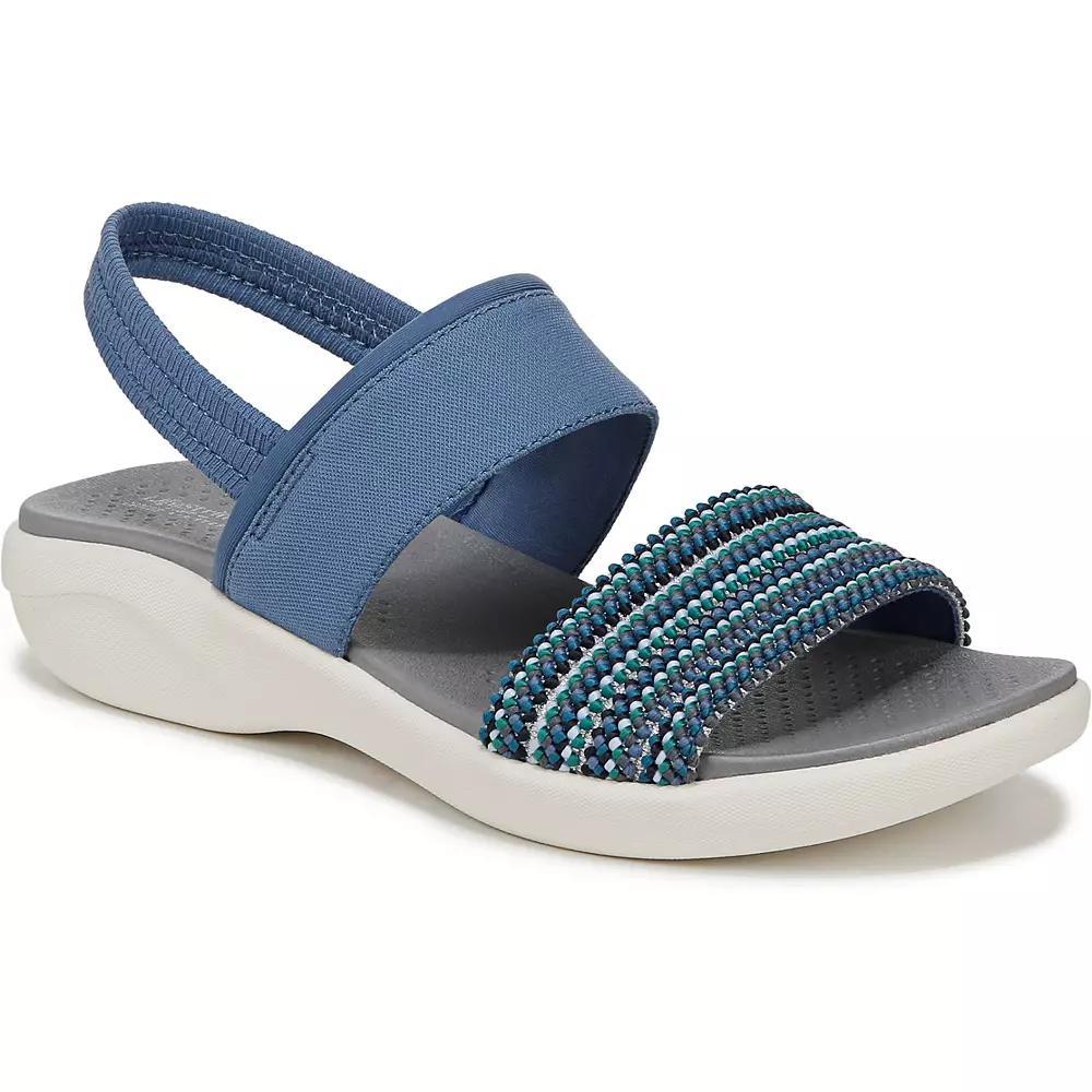 LifeStride Cali Women's Sandals, Size: 10 Wide, Blue Product Image