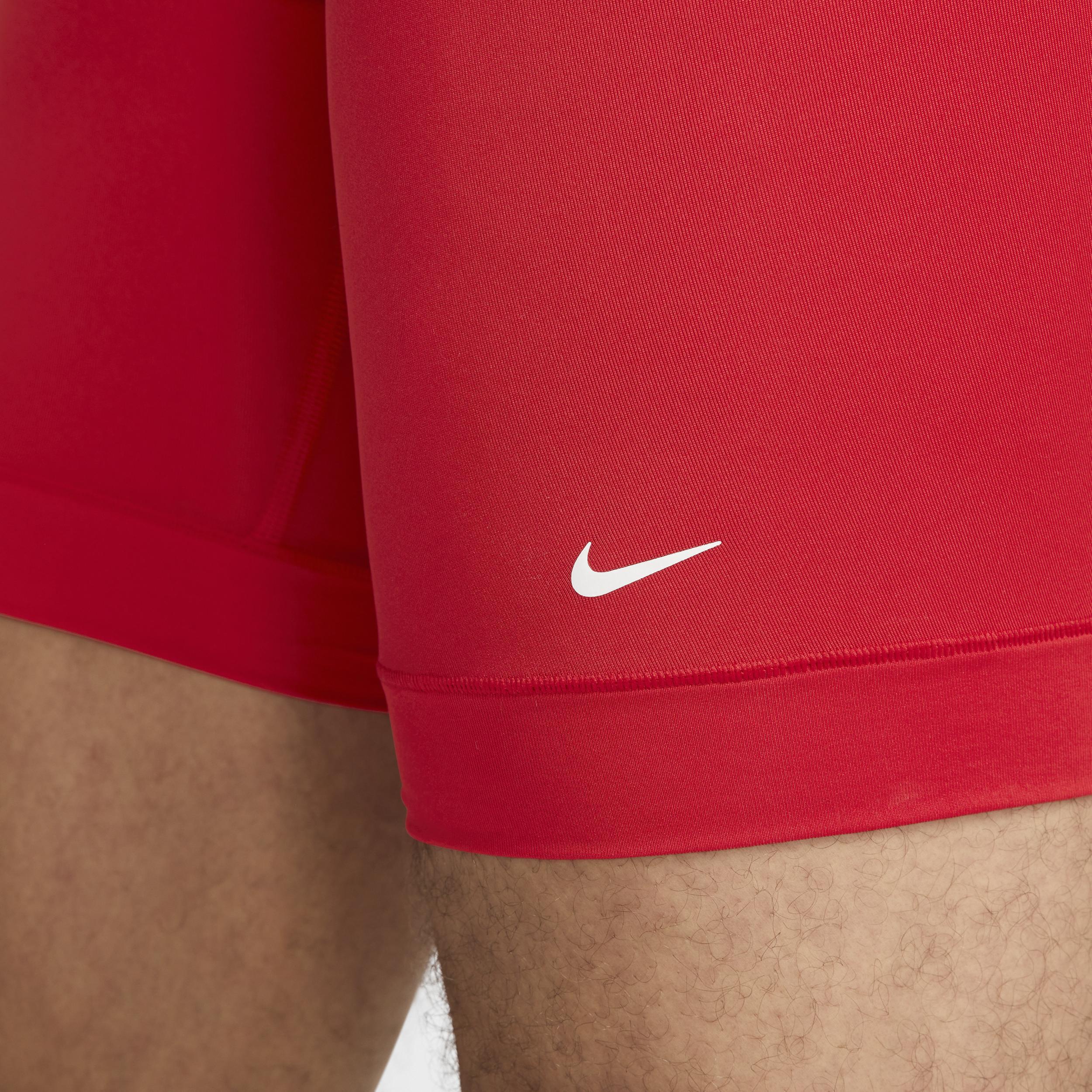 Nike Mens Dri-FIT Essential Micro Long Boxer Briefs (3-Pack) Product Image