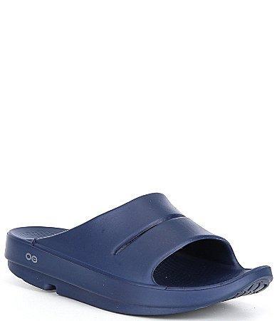 OOFOS Mens OOahh Machine Washable Slide Sandals Product Image