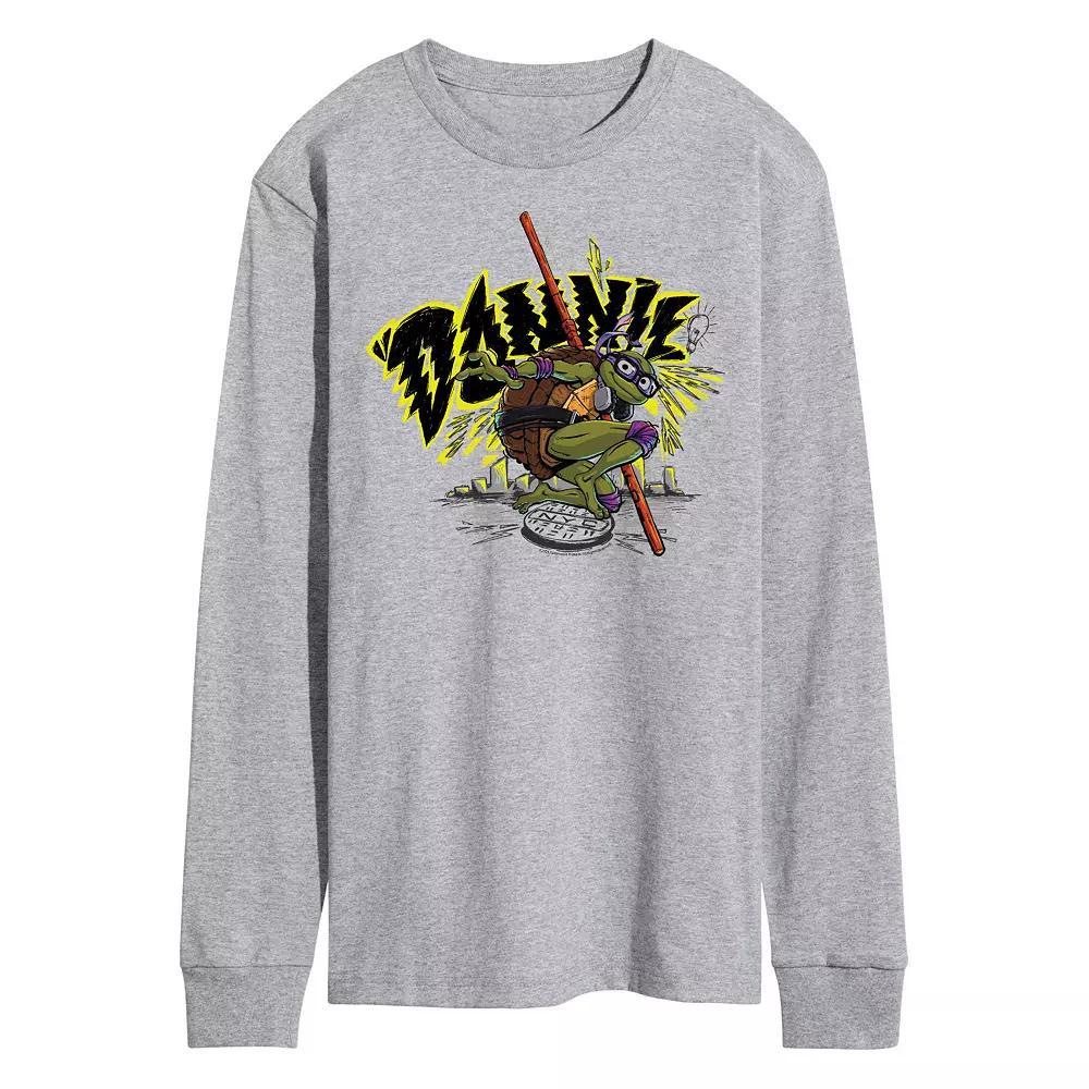 Mens TMNT Mutant Mayhem Don Long Sleeve Graphic Tee Product Image