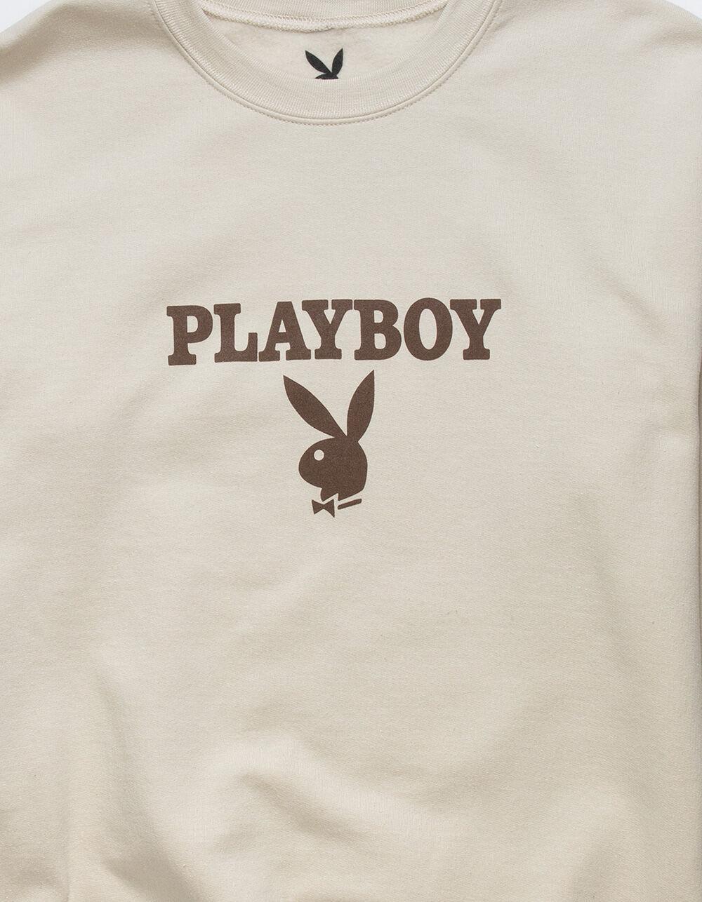 PLAYBOY Crew Fleece Logo Mens Sweatshirt Product Image