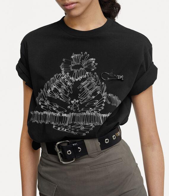 Safety Pin Orb Classic T-shirt  Product Image