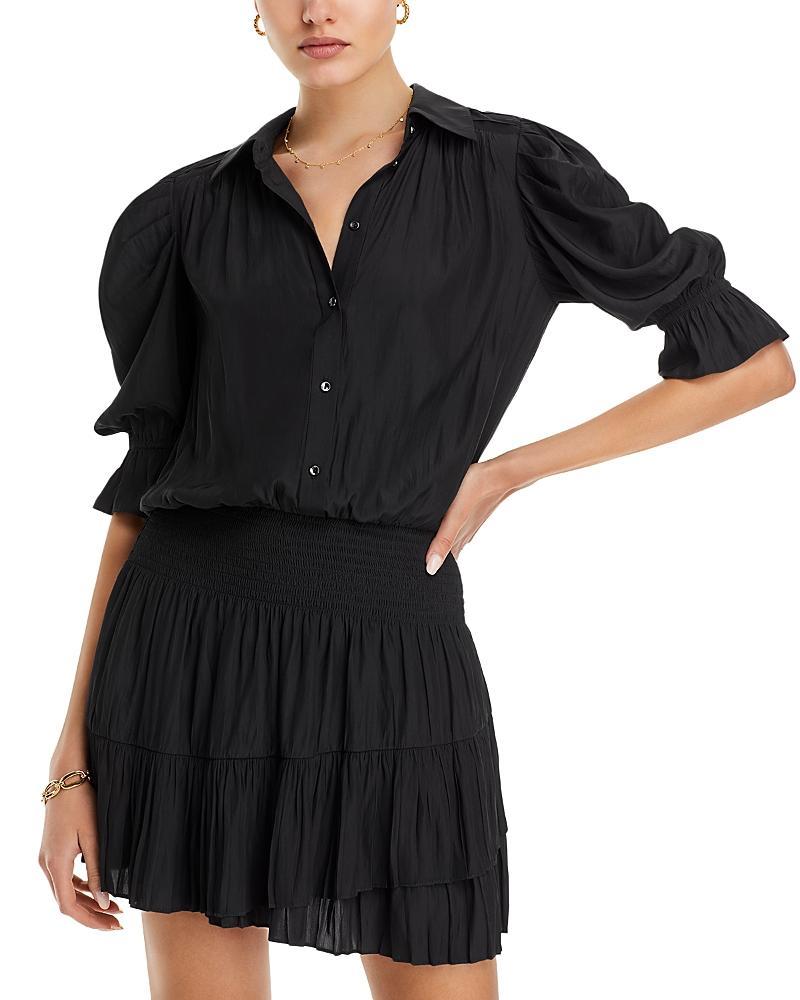 Womens Angelina Mini Shirtdress Product Image
