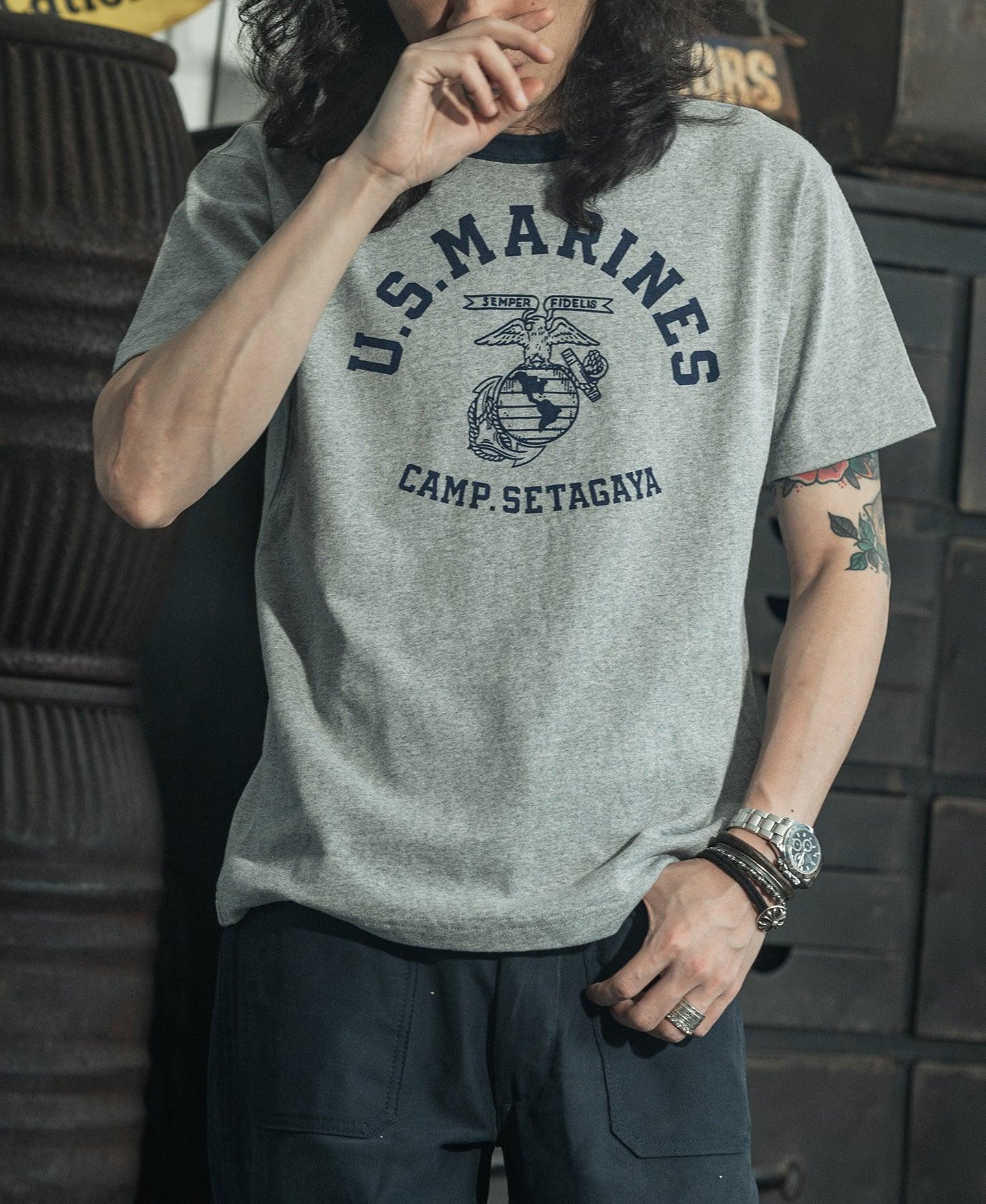 1970s US Marine T-Shirt - Gray Product Image