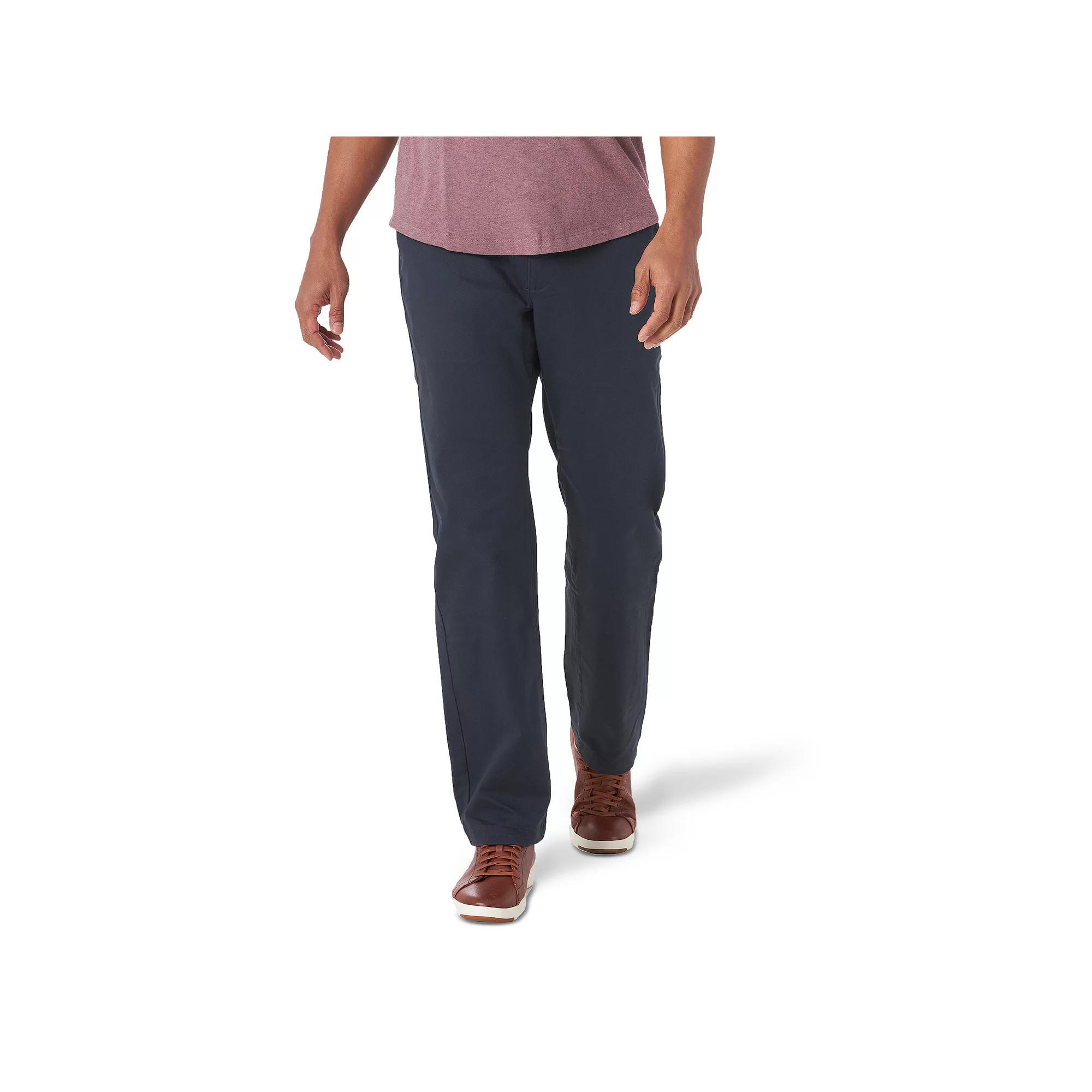 Men's Lee® Extreme Motion MVP Straight Fit Pants, Size: 40X34, Blue Product Image
