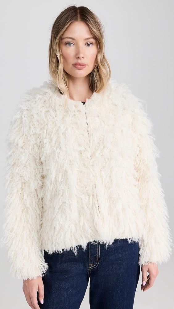 THE GREAT. The Boucle Loop Cardigan | Shopbop Product Image