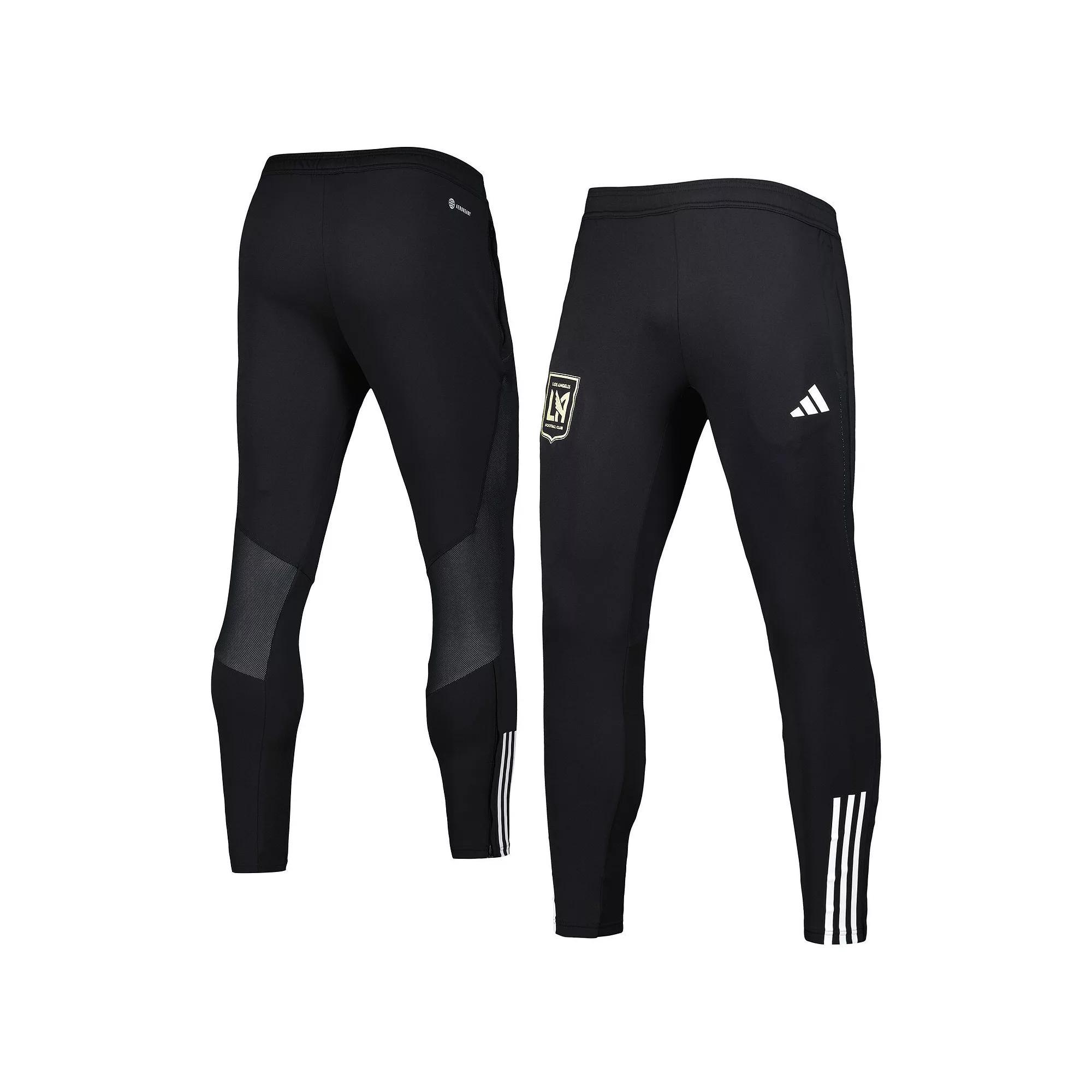 Mens adidas Black LAFC 2023 On-Field Team Crest AEROREADY Training Pants Product Image