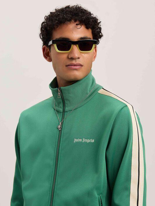CLASSIC LOGO BOMBER TRACK JKT BURGUNDY - Product Image