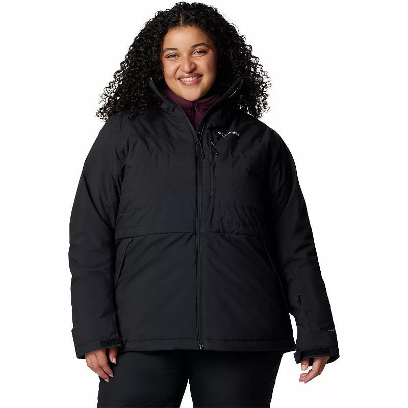 Plus Size Columbia Powdered Peak Insulated Jacket, Women's, Size: 2XL, Snowdrift Product Image