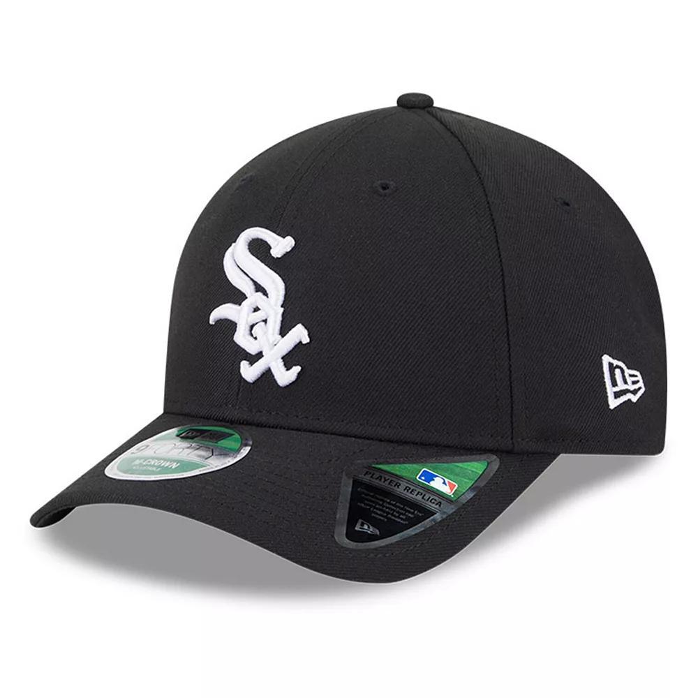 Men's New Era  Black Chicago White Sox Player Replica 9FORTY Adjustable Hat Product Image