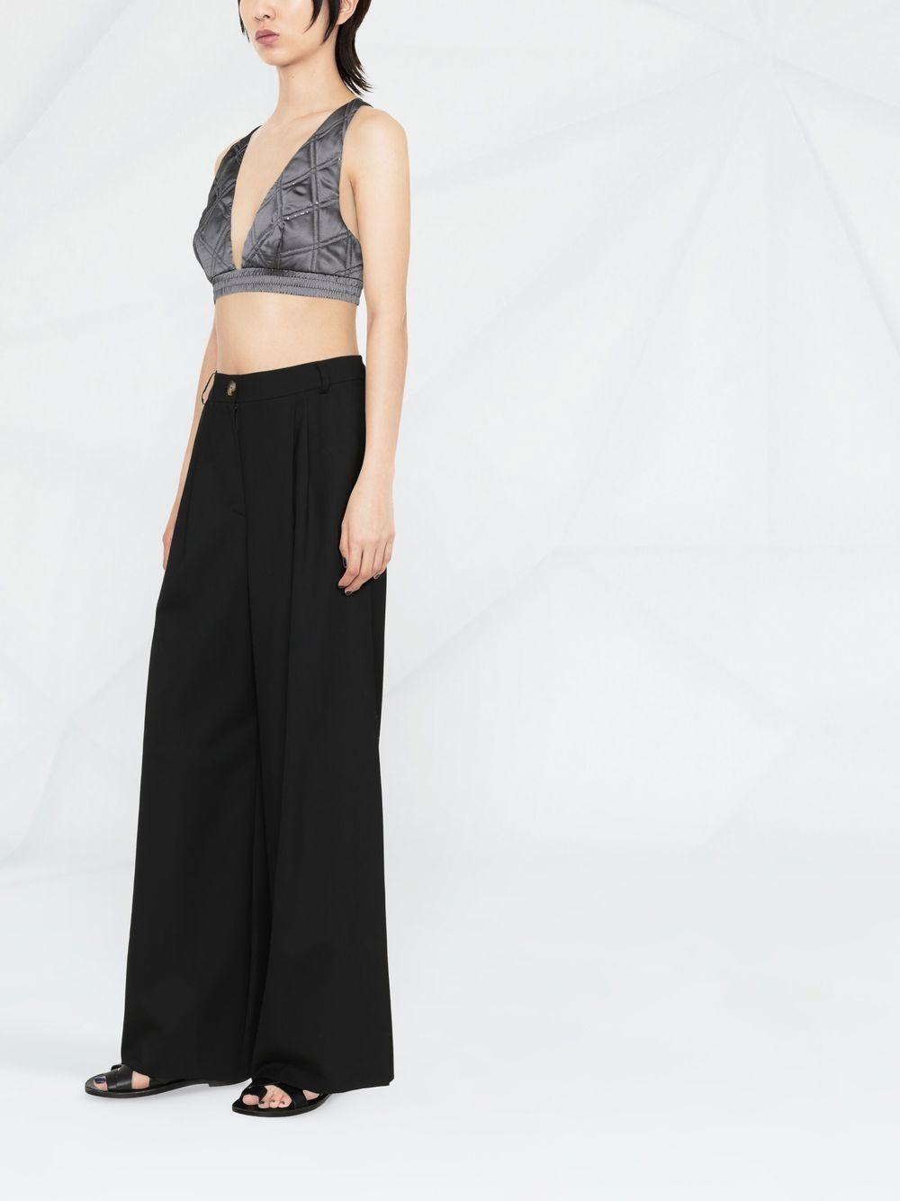 quilted cropped top Product Image