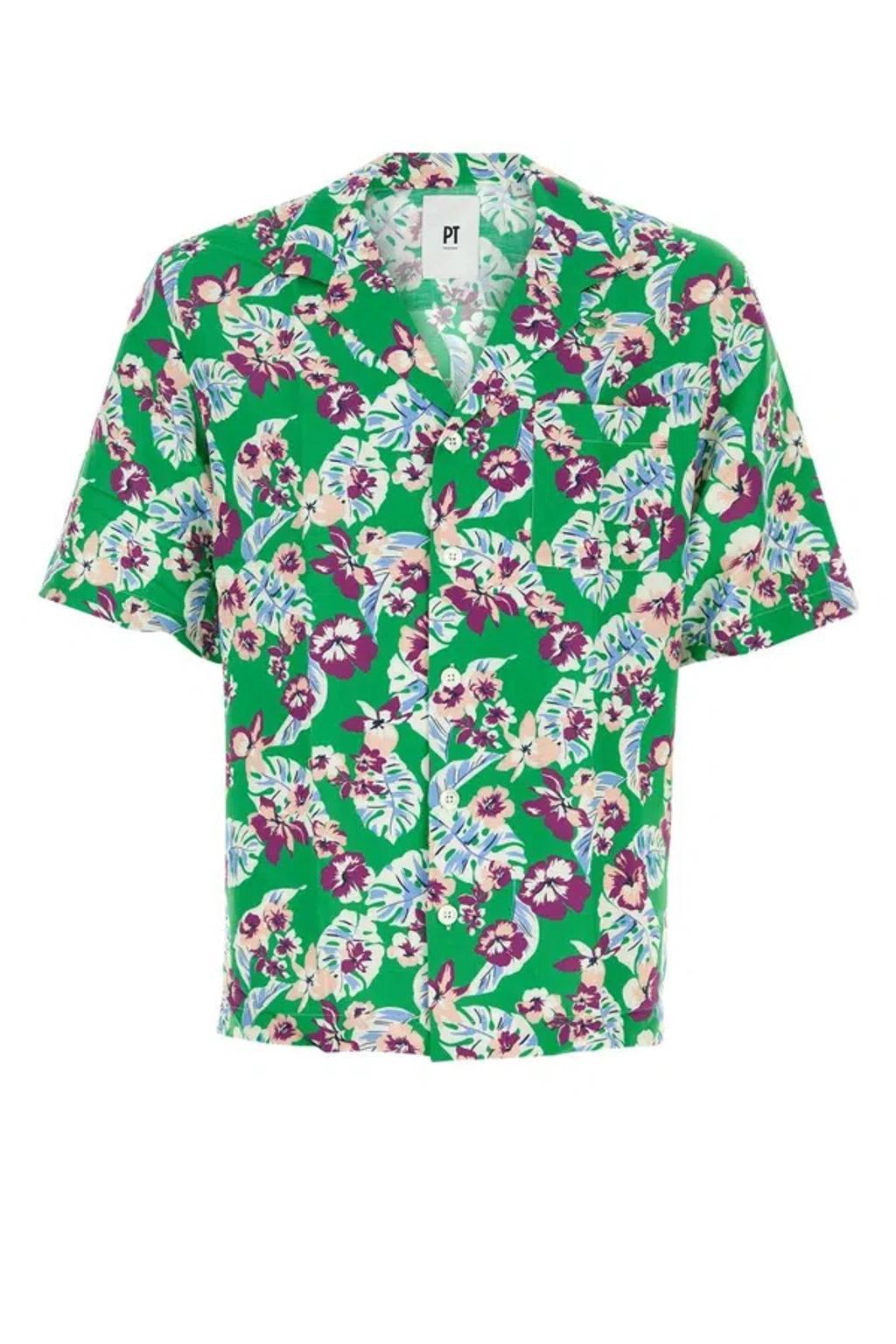 PT TORINO Floral Printed Short In 0430 Product Image