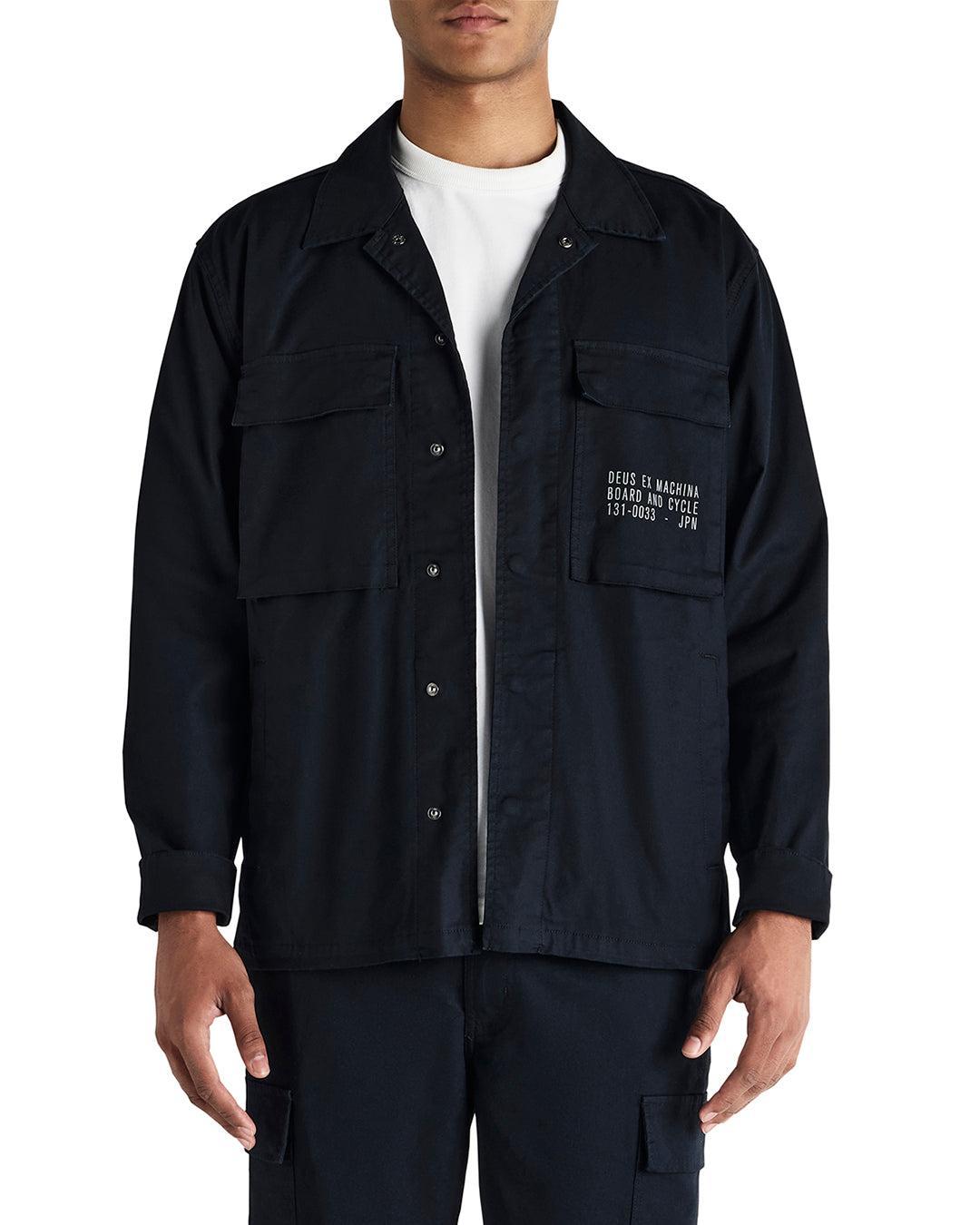 Tommy Poplin Surf Shirt - Black Product Image