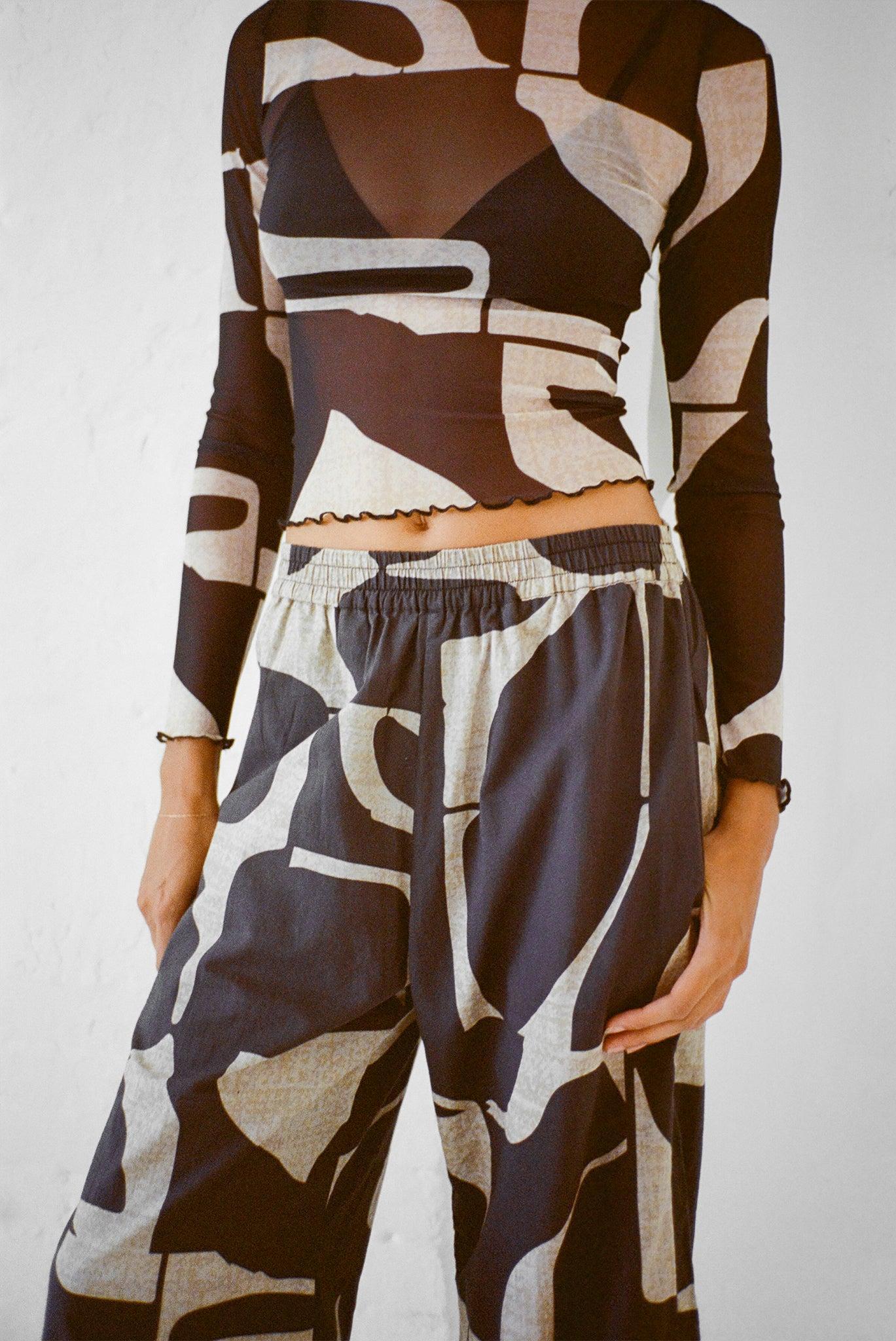 Luna Pant - Nero Sky Product Image