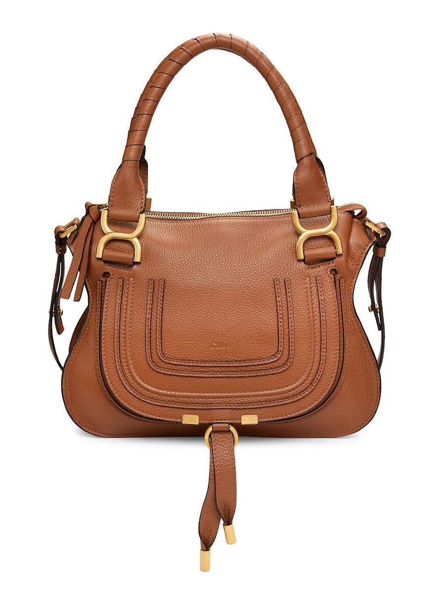 Chloe Marcie Small Leather Satchel Product Image