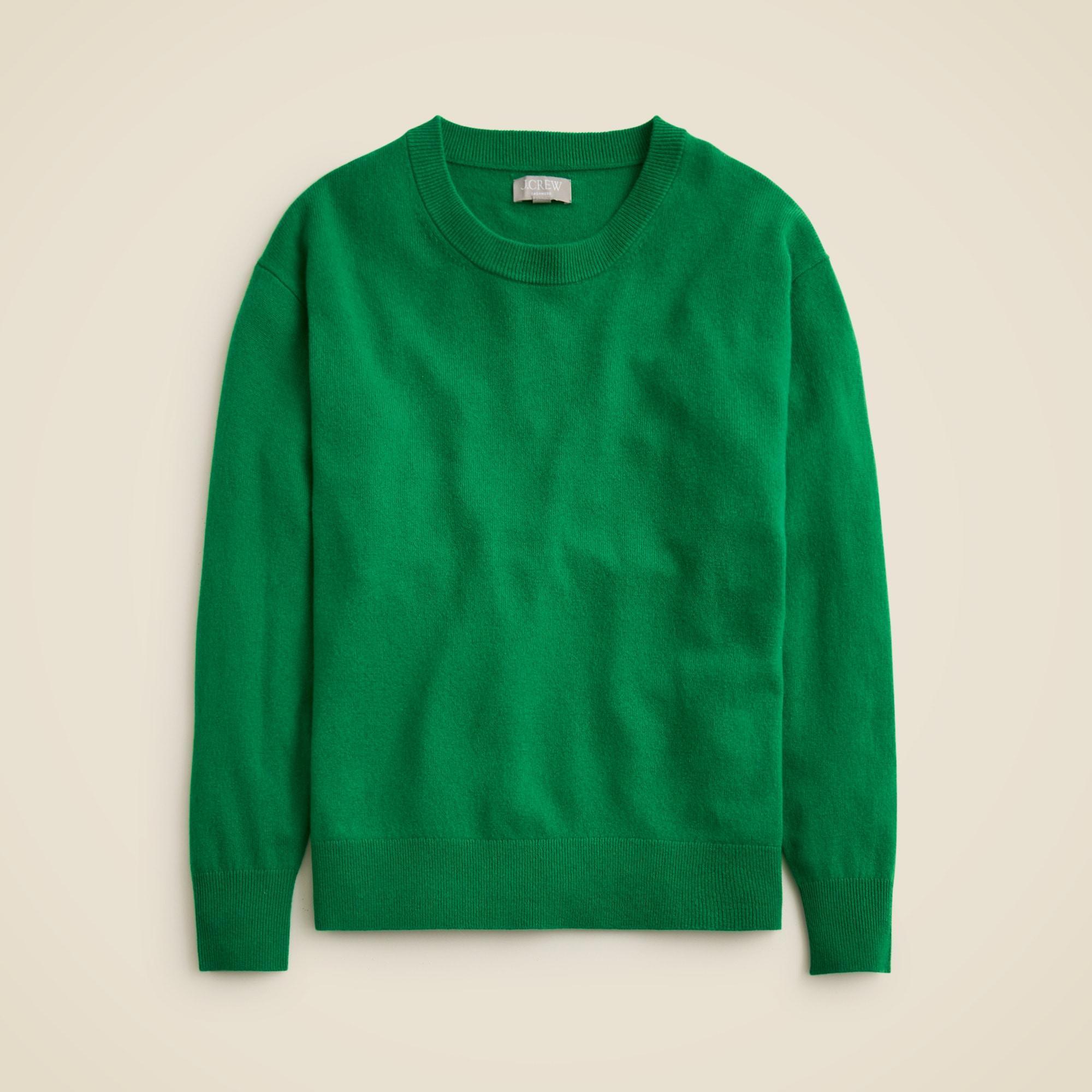 Cashmere relaxed crewneck sweater Product Image