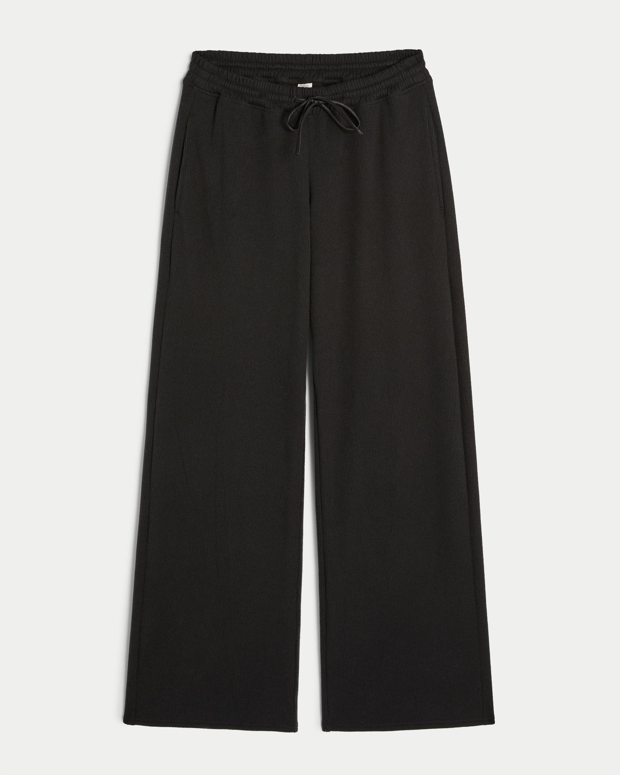 Gilly Hicks Waffle Straight Pants Product Image
