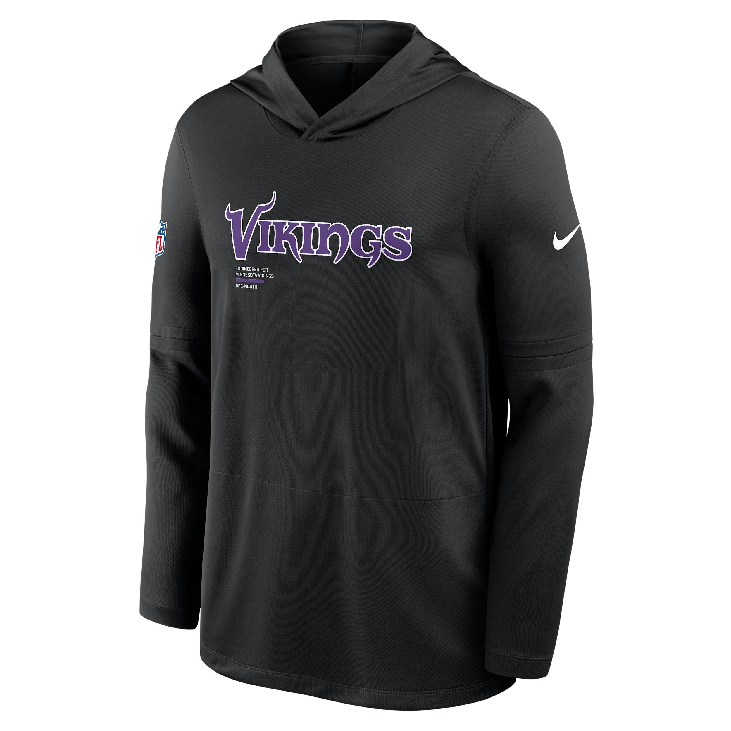 Buffalo Bills Pure Fury Sideline Men's Nike Dri-FIT NFL Long-Sleeve Hooded Top Product Image