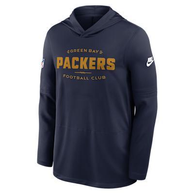 Green Bay Packers Pass Accuracy Nike Men's Dri-FIT NFL Long-Sleeve Hooded Top Product Image