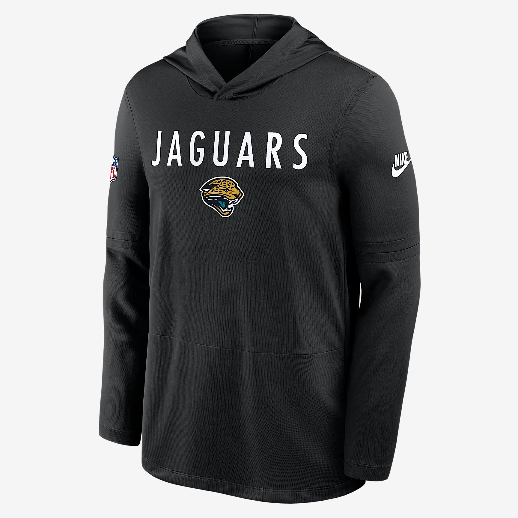 Philadelphia Eagles Pure Fury Sideline Nike Men's Dri-FIT NFL Long-Sleeve Hooded Top Product Image