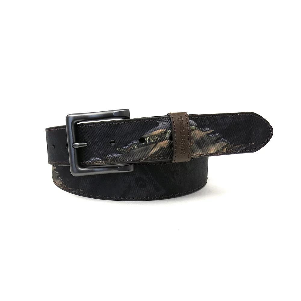 Men's Mossy Oak Camo Comfort Stretch Belt, Size: 34/36, Black Product Image