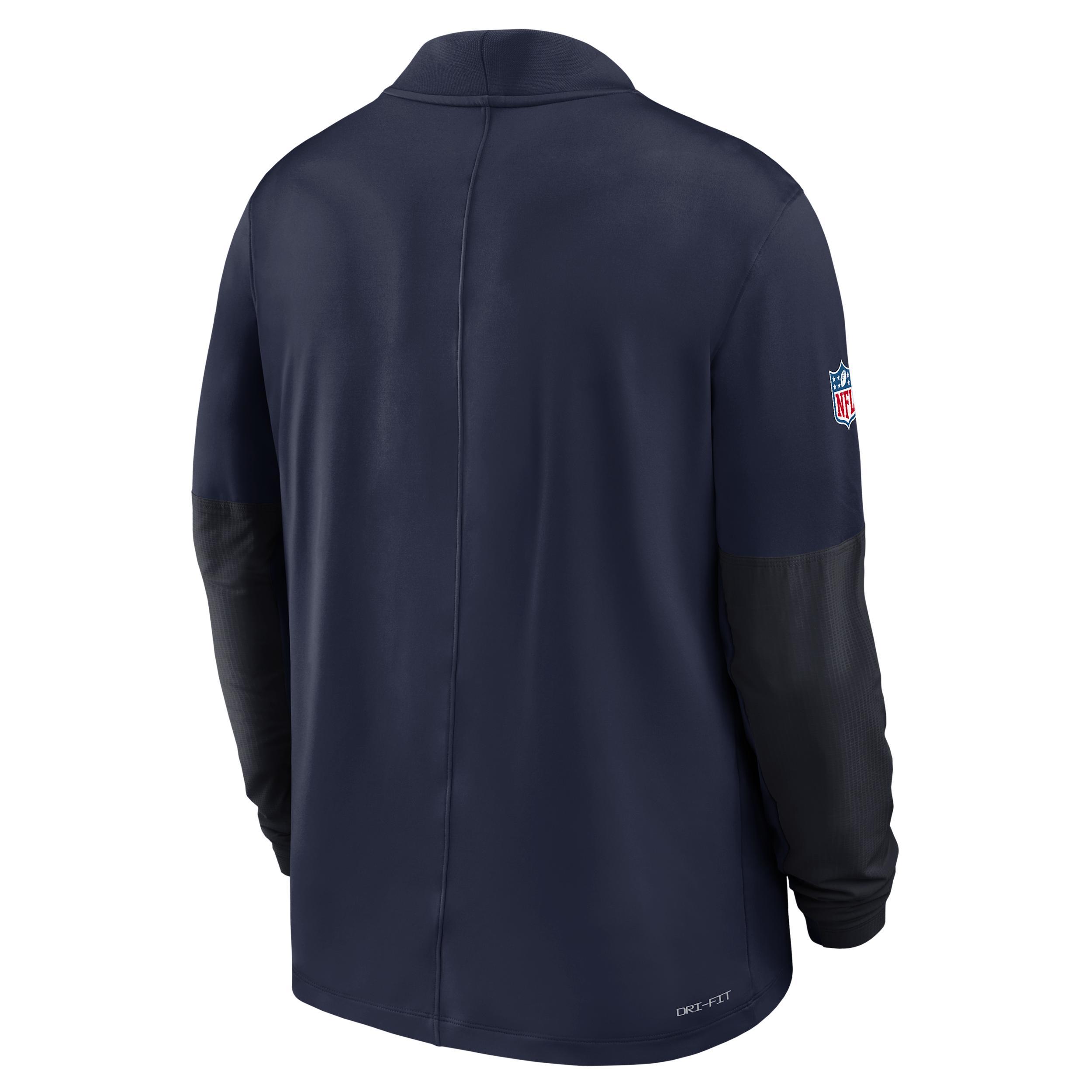 Denver Broncos Feel The Pressure Nike Men's Dri-FIT NFL 1/2-Zip Top Product Image