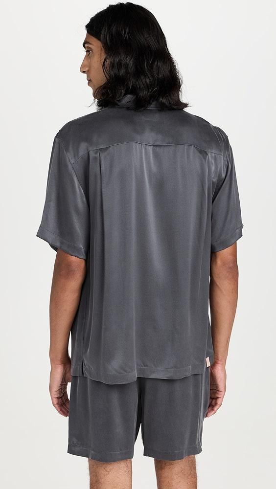 Lunya Washable Silk Button Up Short Set | Shopbop Product Image