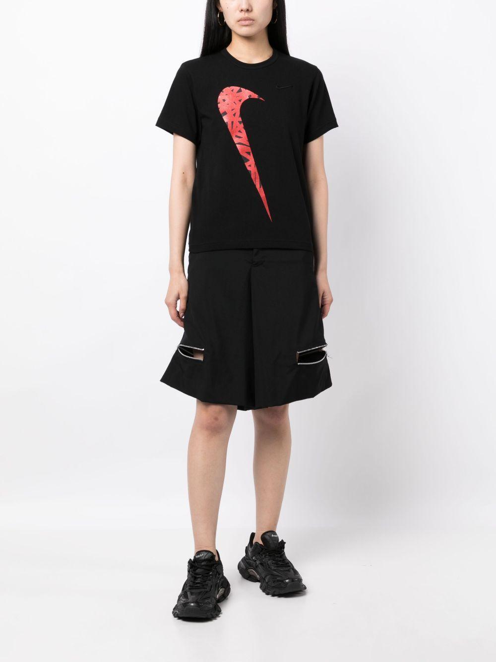 x Nike logo-print cotton T-shirt Product Image
