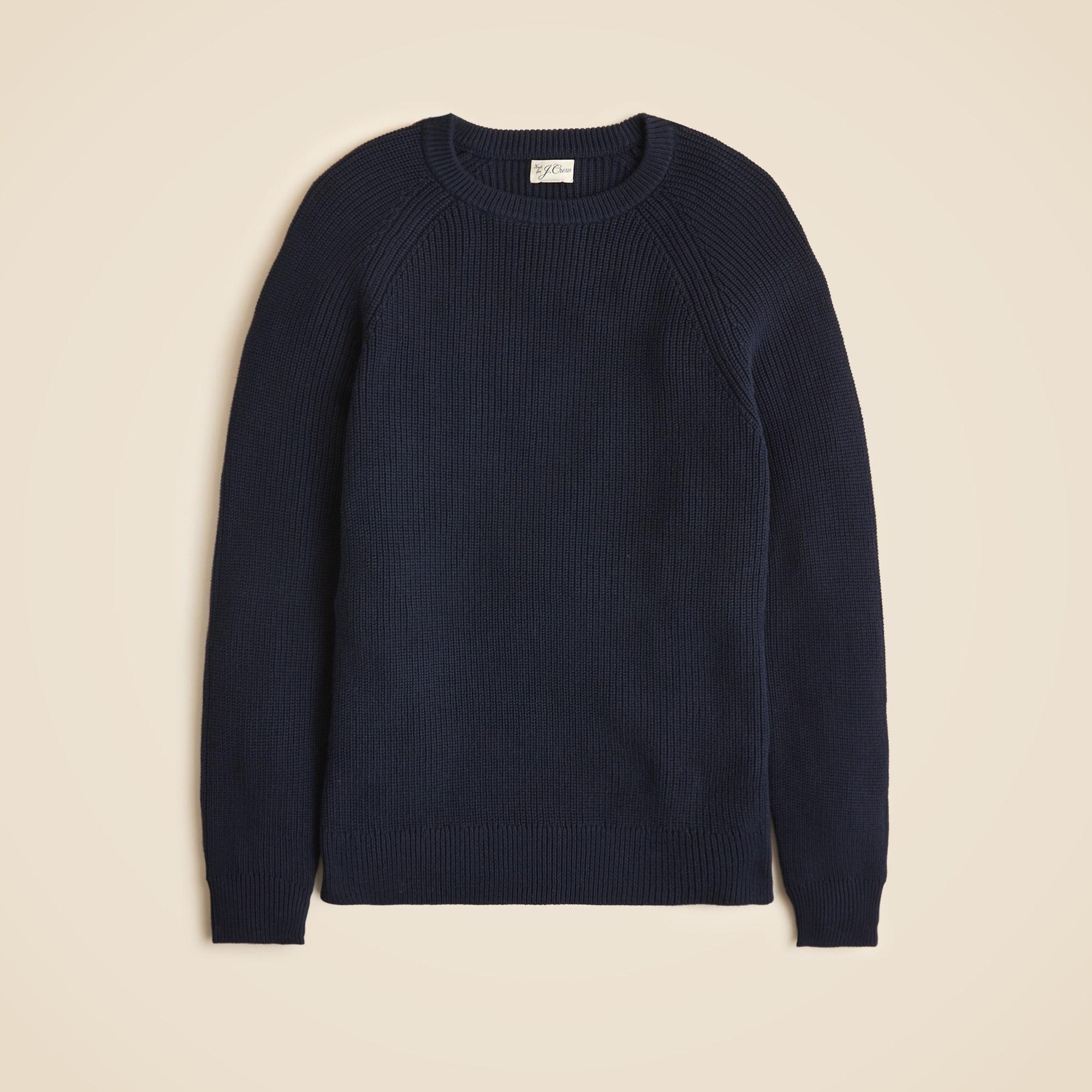 Heritage cotton ribbed sweater Product Image