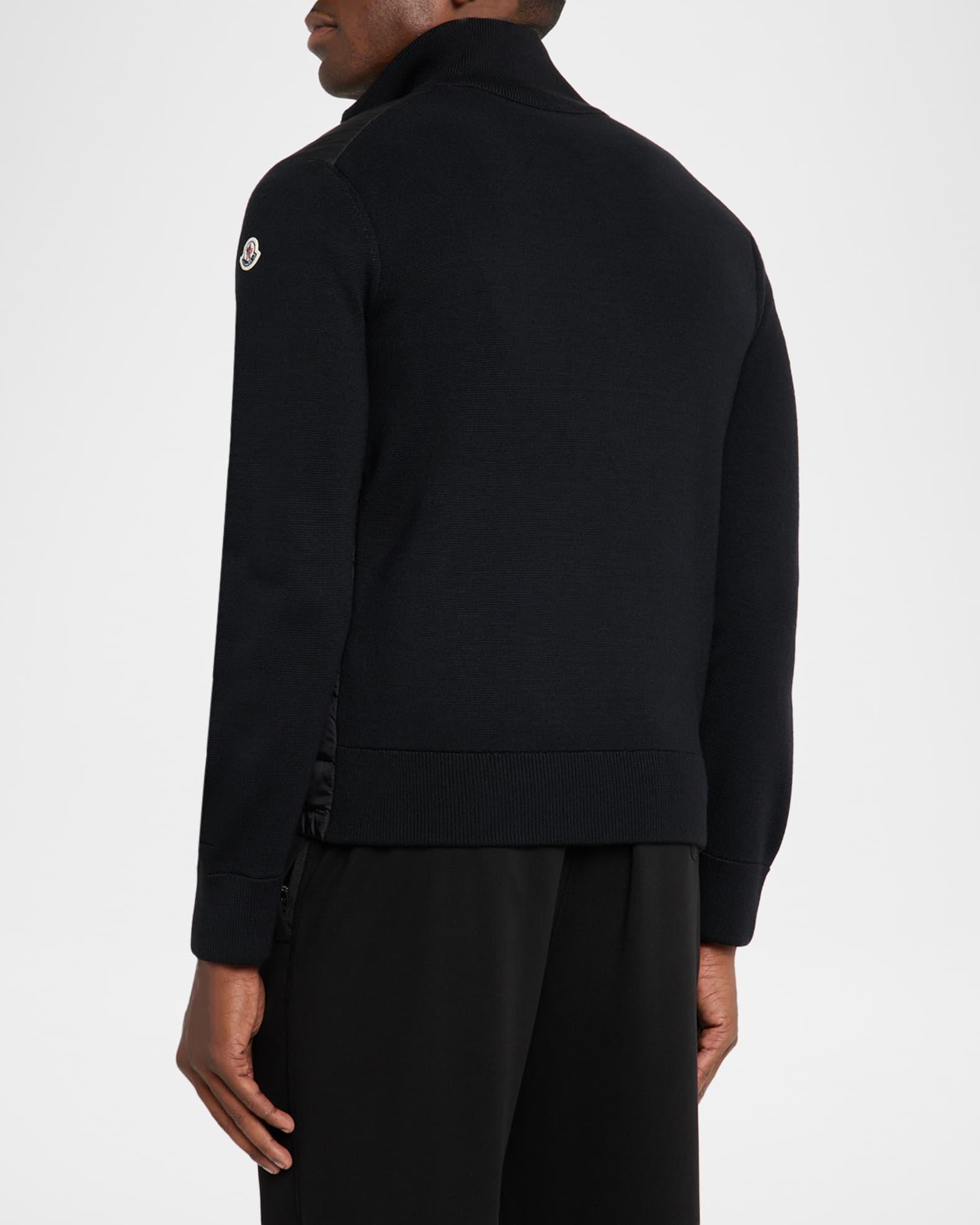 Men's Archivio Basic Puffer Wool Sleeve Cardigan Product Image