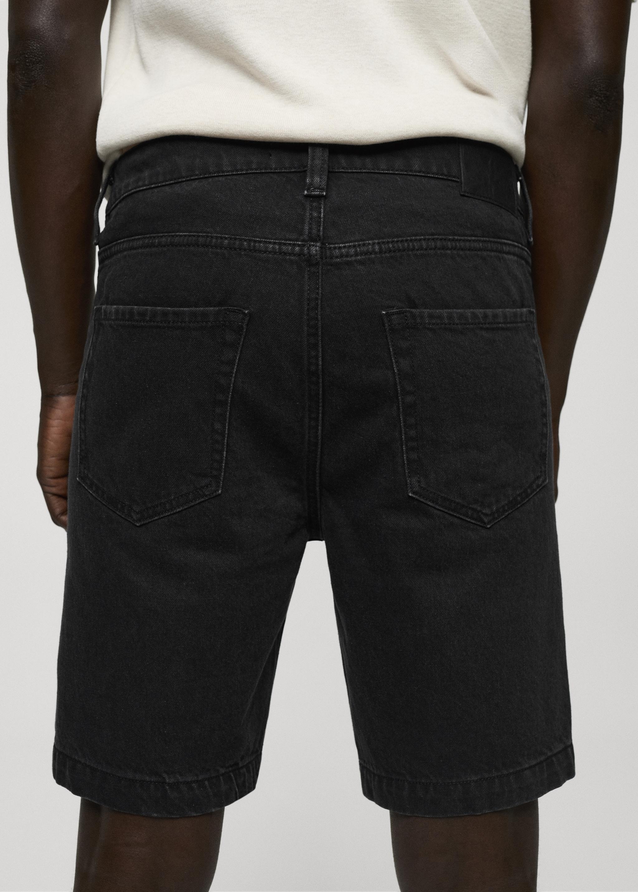 Mango Mens Denim Bermuda Shorts Product Image