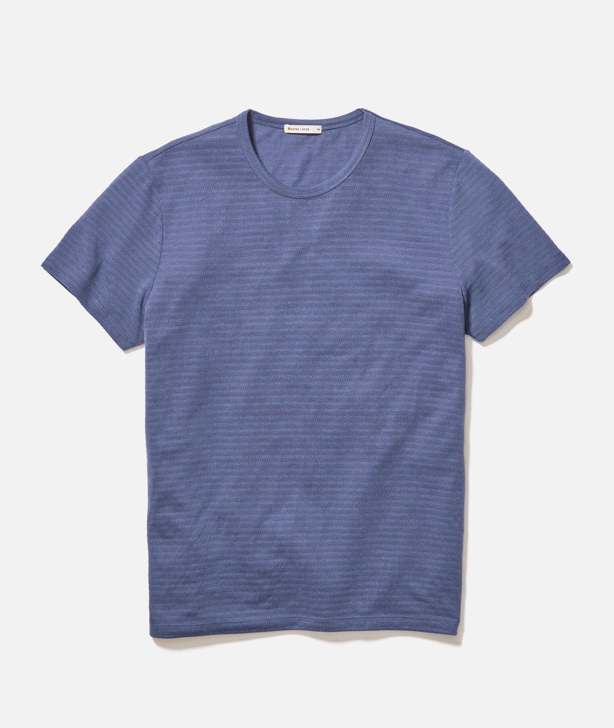Signature Jacquard Crew Tee Product Image