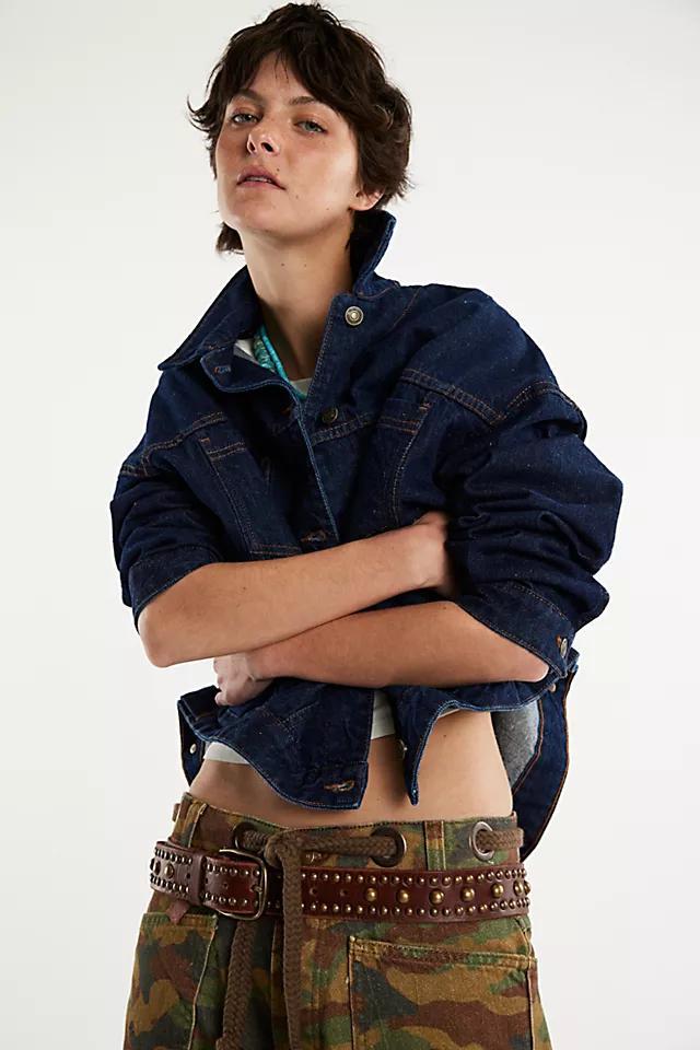 We The Free Opal Swing Denim Jacket Product Image