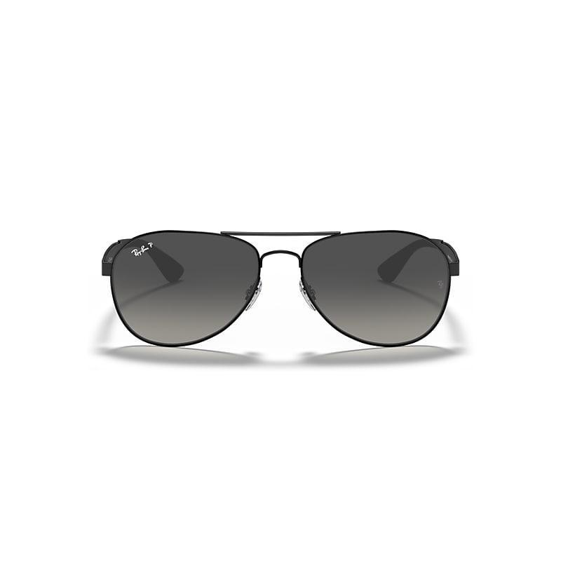 Ray-Ban Unisex 58mm Gradient Aviator Sunglasses in Black at Nordstrom Product Image