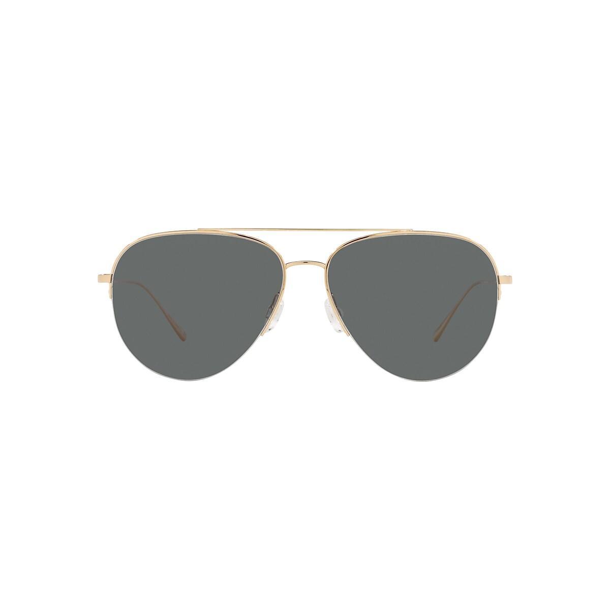 Ray-Ban Unisex 58mm Gradient Aviator Sunglasses in Black at Nordstrom Product Image