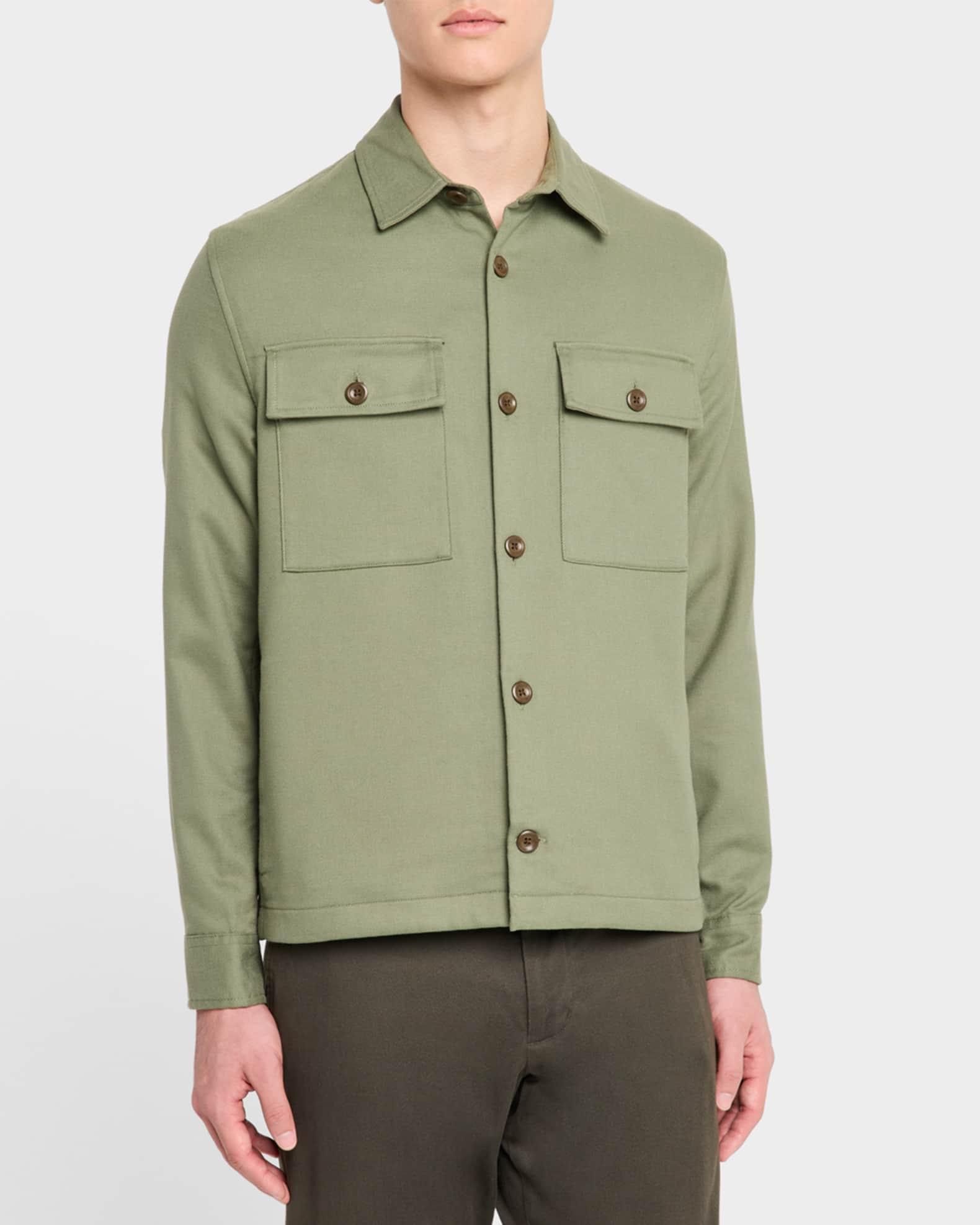 Men's Double-Face Workwear Shirt Product Image