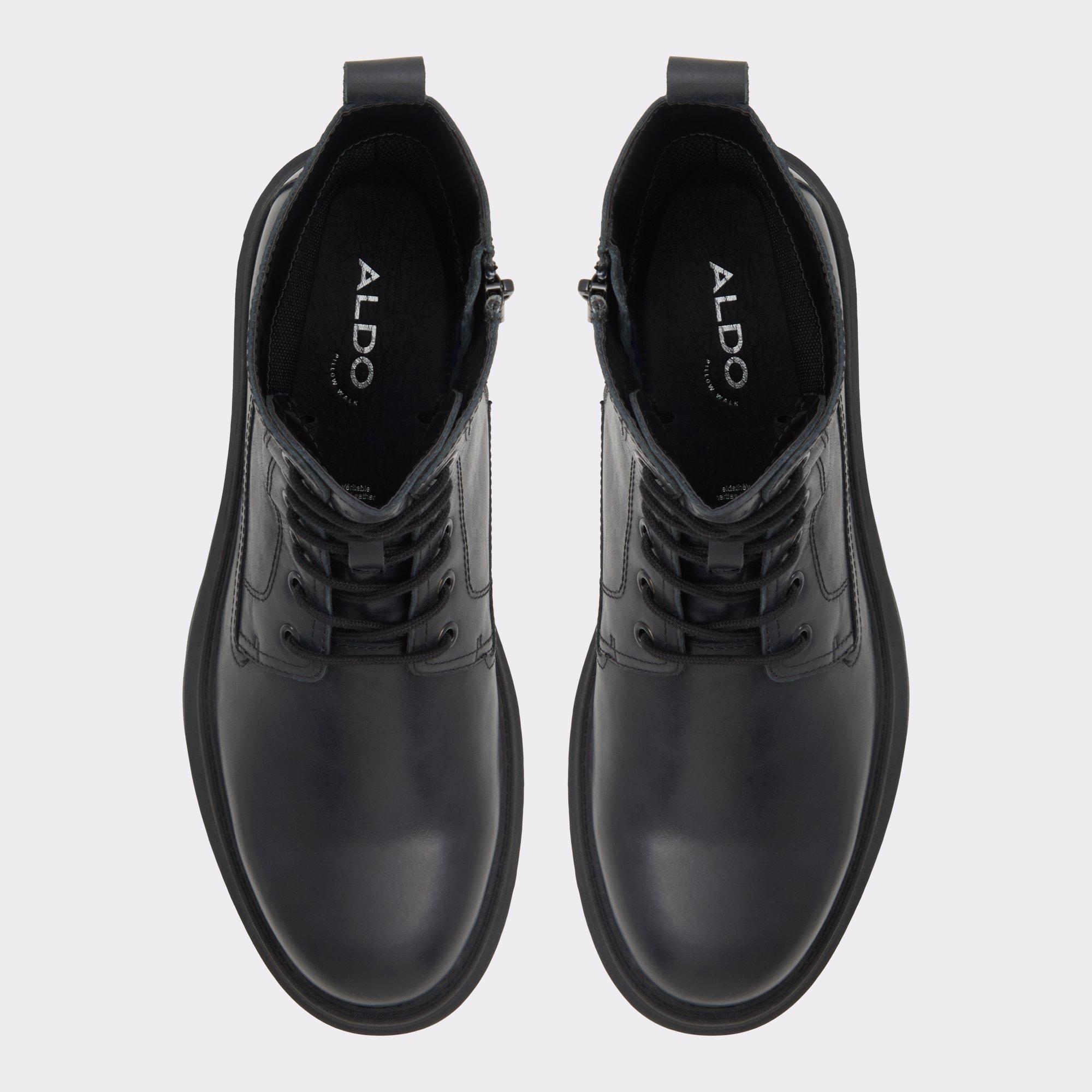 Reish Black Men's Lace-up boots | ALDO US Product Image