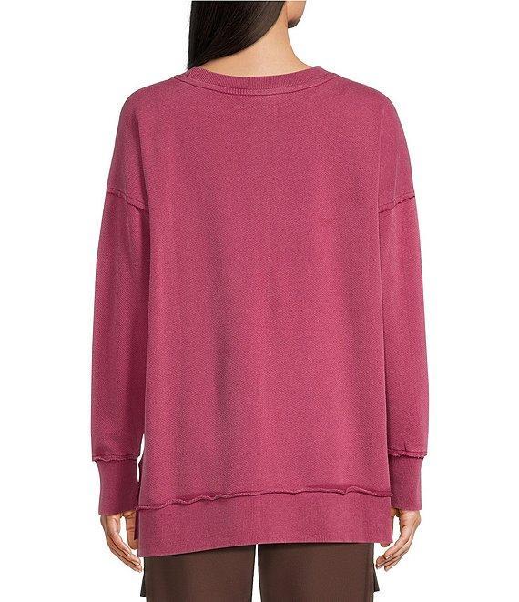 Kinesis Boatneck Ribbed Long Sleeve Sweatshirt Product Image