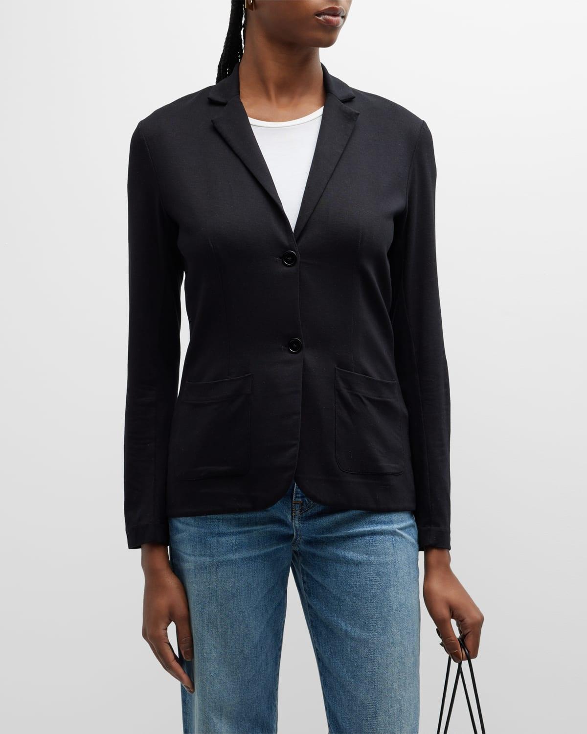 Soft Touch Two-Button Blazer Product Image