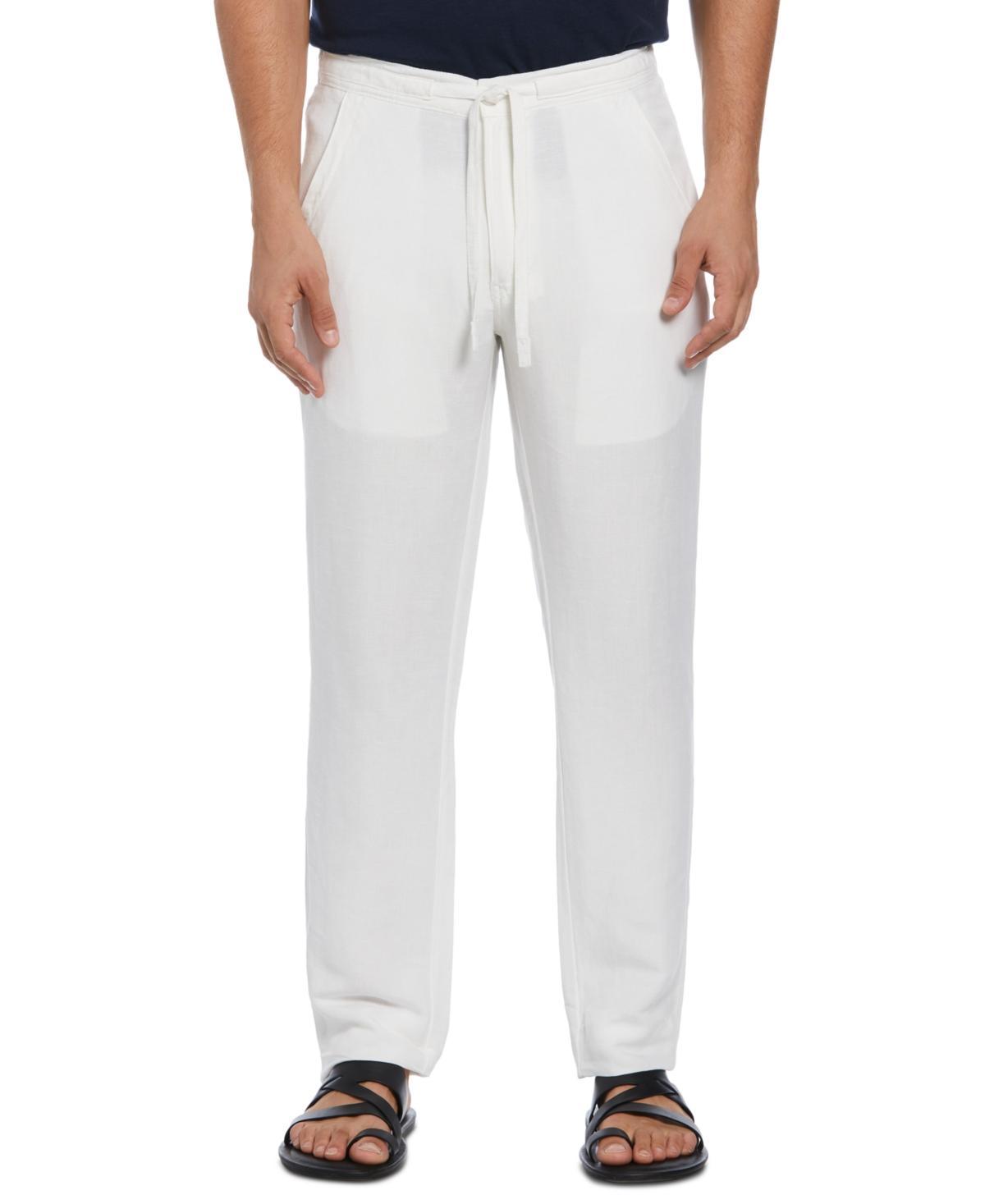 Men's Cubavera Linen Blend Drawstring Pants, Size: XXLARGE 32, Silver Product Image