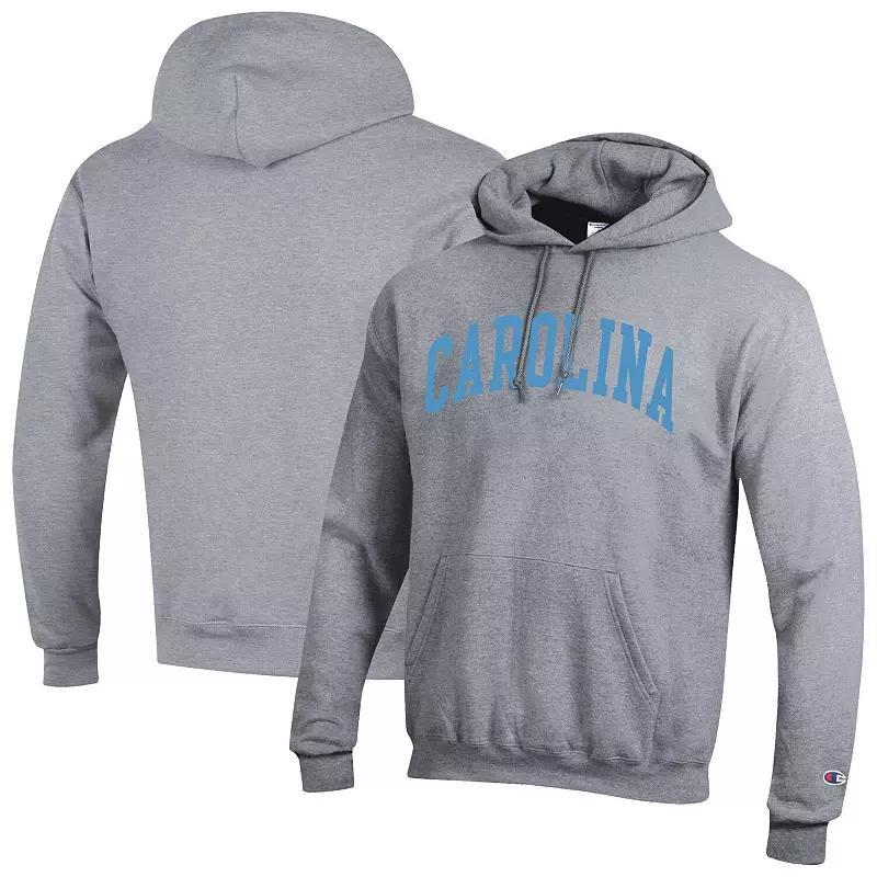 Mens Champion Heather Gray Indiana Hoosiers Basic Arch Fleece Pullover Hoodie Product Image