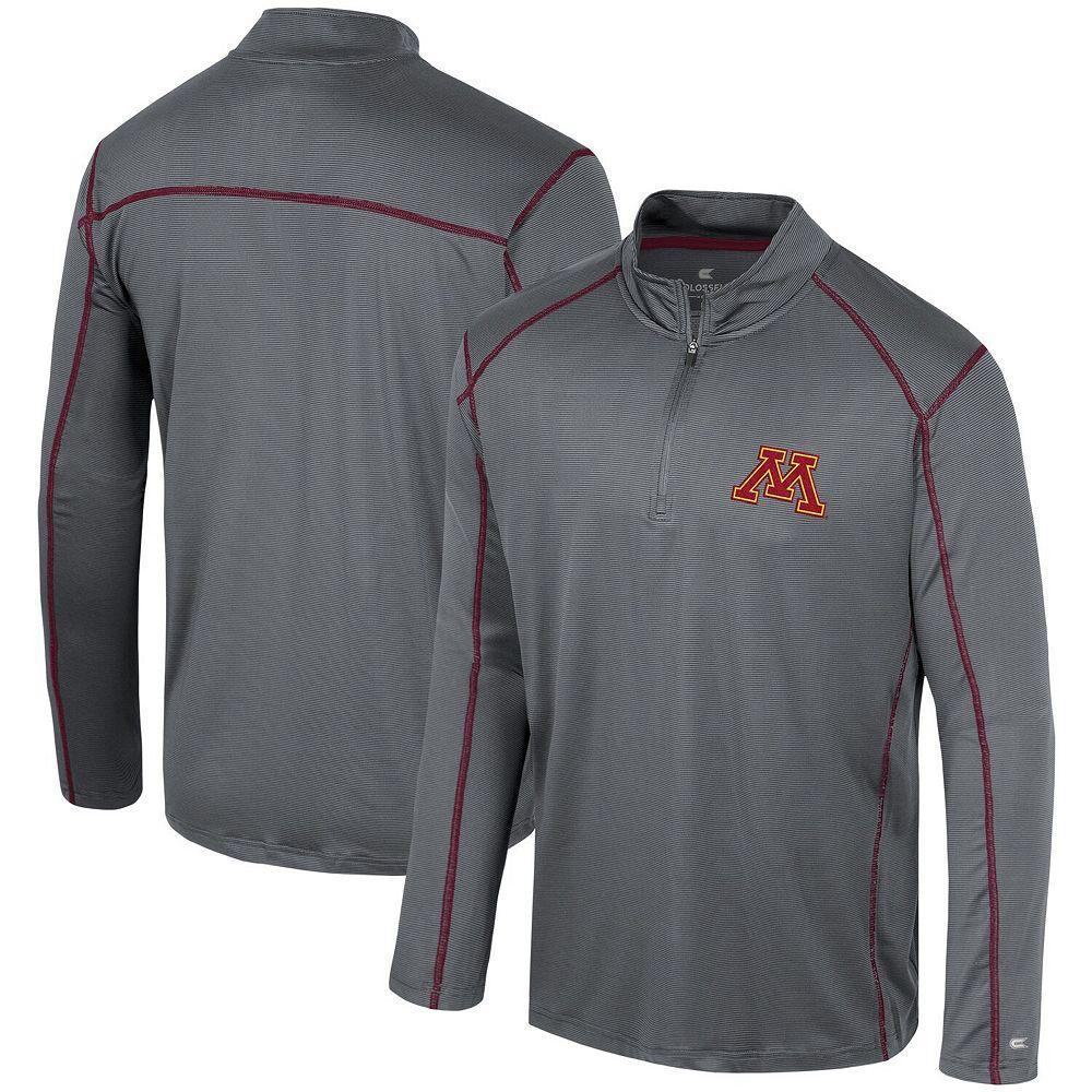 Men's Colosseum Black Maryland Terrapins Cameron Quarter-Zip Windshirt, Size: Large Product Image